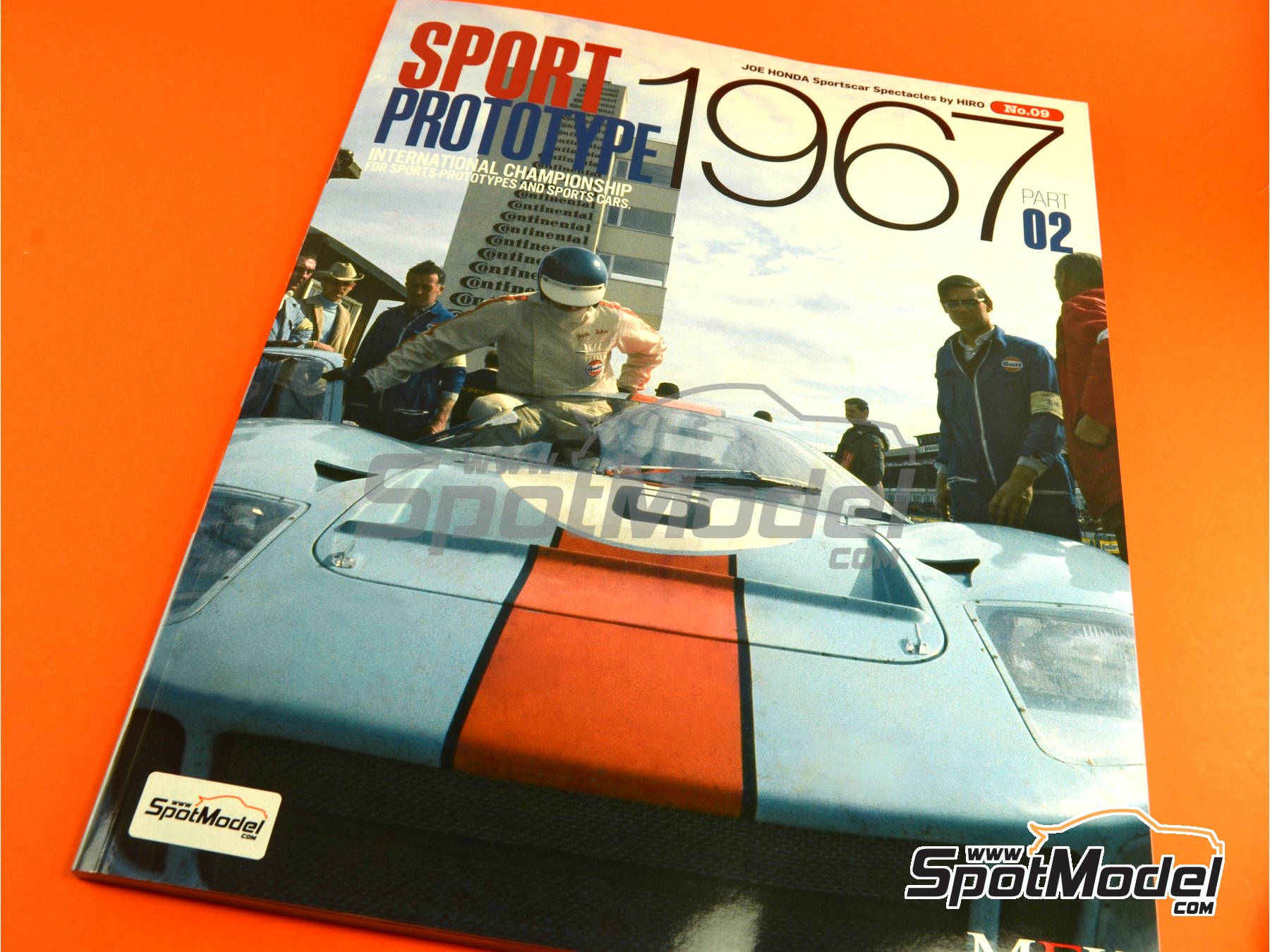 Image 1: JOE HONDA - Sportscar Spectacles - Sport Prototypes - Parte 2 - 1000 Kil&oacute;metros de Monza, 1000 Kil&oacute;metros de N&uuml;rburgring, 1000 Kms de SPA Francorchamps, 500 Kil&oacute;metros de BOAC Sports Race 1967 | Libro de referencia fabricado por Model Factory Hiro (ref.&nbsp;MFH-SS009, tambien 9784905248538 y SS09)