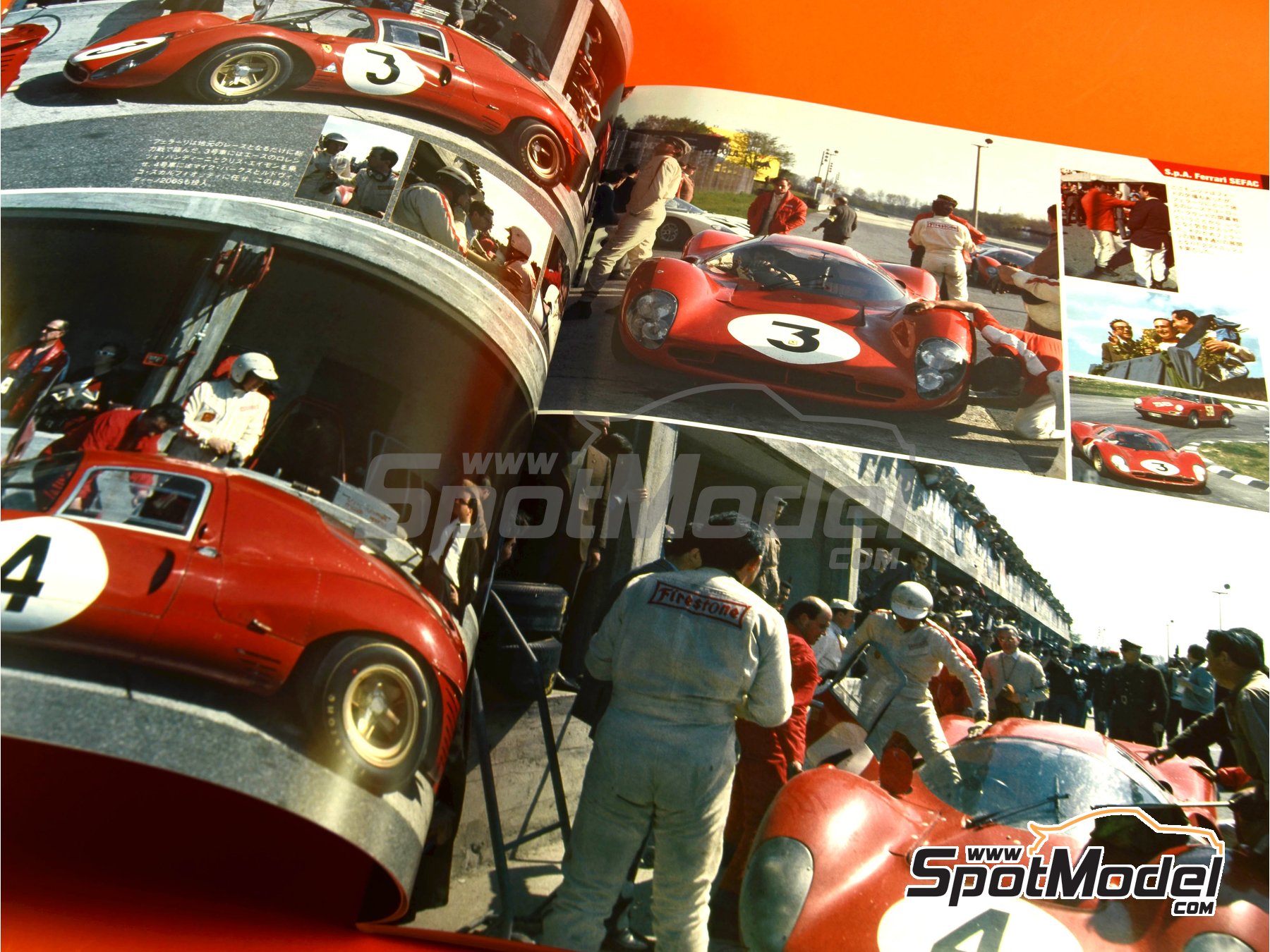 Image 2: JOE HONDA - Sportscar Spectacles - Sport Prototypes - Parte 2 - 1000 Kil&oacute;metros de Monza, 1000 Kil&oacute;metros de N&uuml;rburgring, 1000 Kms de SPA Francorchamps, 500 Kil&oacute;metros de BOAC Sports Race 1967 | Libro de referencia fabricado por Model Factory Hiro (ref.&nbsp;MFH-SS009, tambien 9784905248538 y SS09)