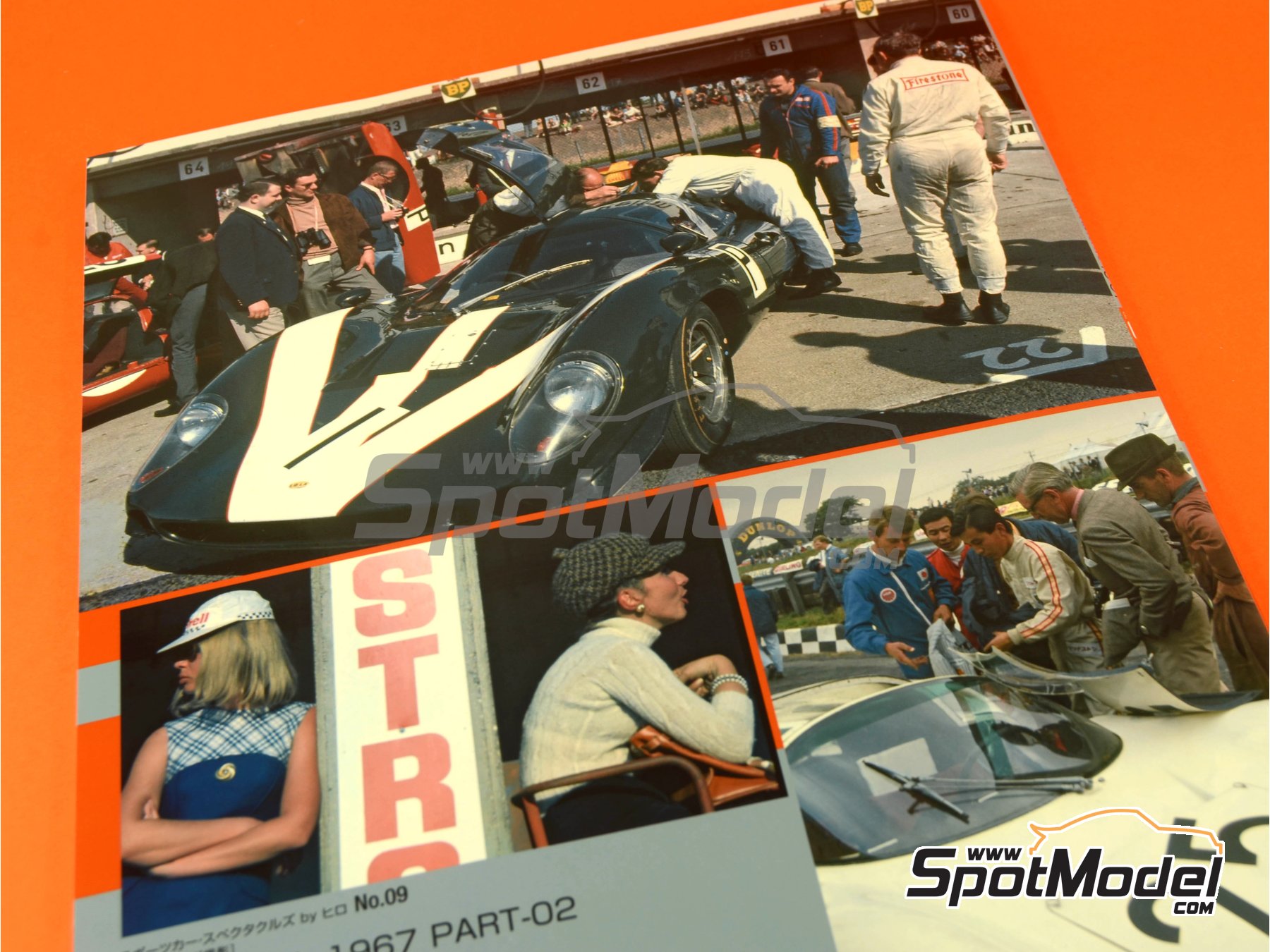 Image 11: JOE HONDA - Sportscar Spectacles - Sport Prototypes - Parte 2 - 1000 Kil&oacute;metros de Monza, 1000 Kil&oacute;metros de N&uuml;rburgring, 1000 Kms de SPA Francorchamps, 500 Kil&oacute;metros de BOAC Sports Race 1967 | Libro de referencia fabricado por Model Factory Hiro (ref.&nbsp;MFH-SS009, tambien 9784905248538 y SS09)