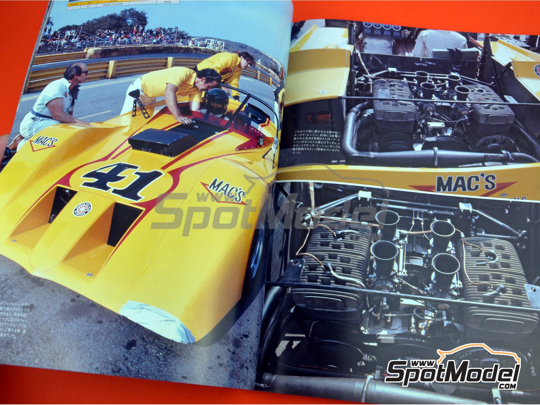 Image 4: JOE HONDA Sportscar Spectacles by Hiro: Part 2 - Can-Am Canadian-American Challenge Cup 1970 | Reference / walkaround book manufactured by Model Factory Hiro (ref.&nbsp;MFH-SS011, also 9784905248606 and SS11)