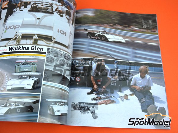 Image 4: JOE HONDA Sportscar Spectacles by Hiro - Can-Am Canadian-American Challenge Cup 1971 | Libro de referencia fabricado por Model Factory Hiro (ref.&nbsp;MFH-SS012, tambien 9784905248613 y SS12)