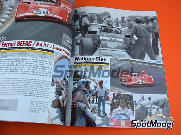 Image 5: JOE HONDA Sportscar Spectacles by Hiro - Can-Am Canadian-American Challenge Cup 1971 | Libro de referencia fabricado por Model Factory Hiro (ref.&nbsp;MFH-SS012, tambien 9784905248613 y SS12)