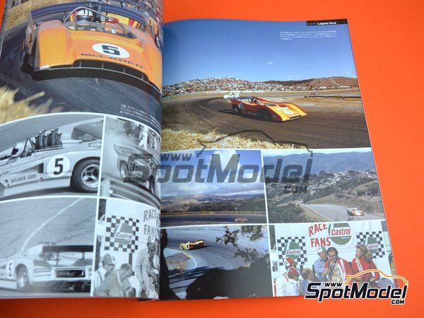 Image 6: JOE HONDA Sportscar Spectacles by Hiro - Can-Am Canadian-American Challenge Cup 1971 | Libro de referencia fabricado por Model Factory Hiro (ref.&nbsp;MFH-SS012, tambien 9784905248613 y SS12)