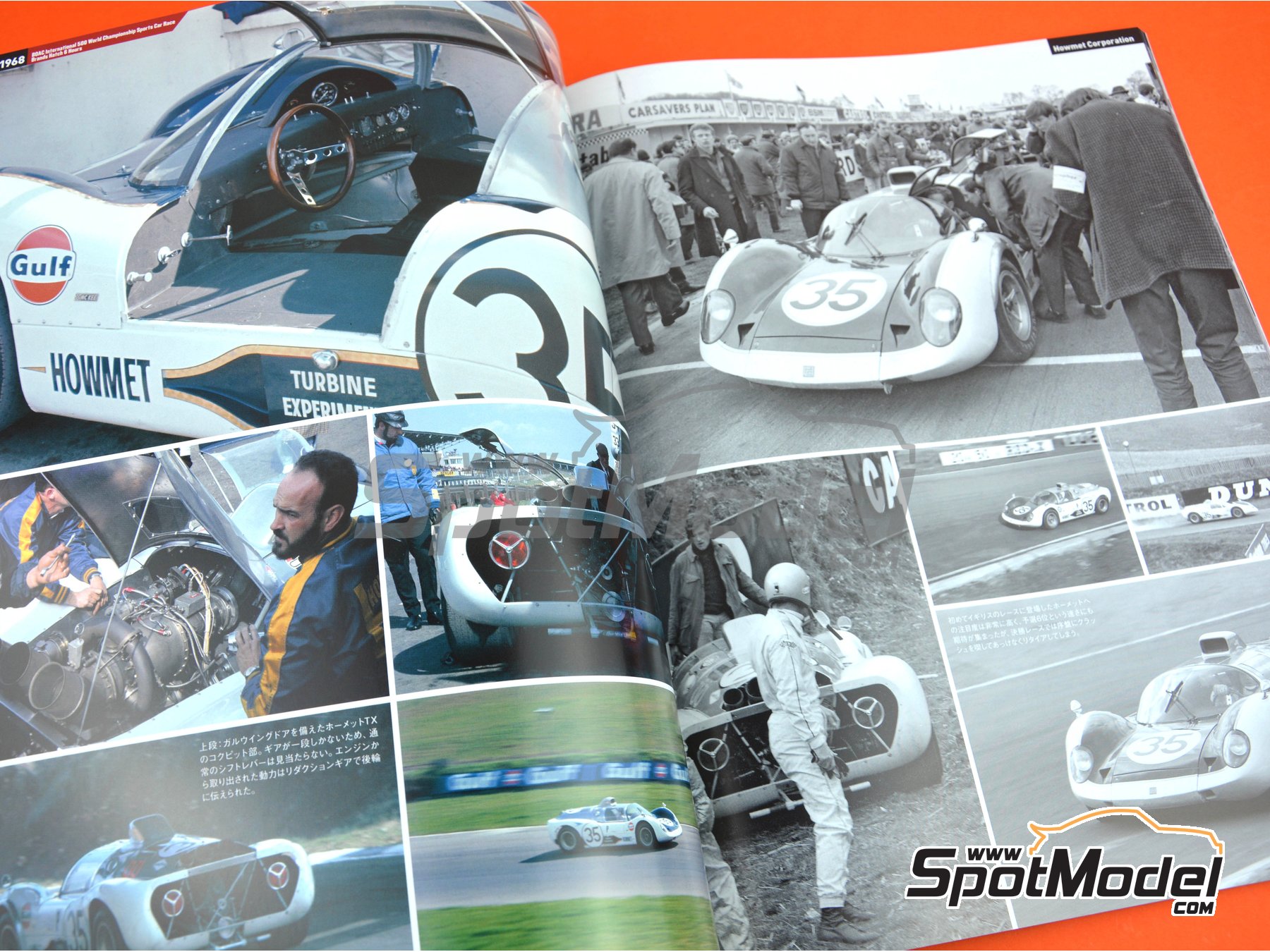 Image 4: JOE HONDA Sportscar Spectacles by Hiro: Sport Prototypes - Parte 1 - 1000 Kil&oacute;metros de Monza, Targa Florio, 500 Kil&oacute;metros de BOAC Sports Race 1968 | Libro de referencia fabricado por Model Factory Hiro (ref.&nbsp;MFH-SS013, tambien 9784905248682 y SS13)