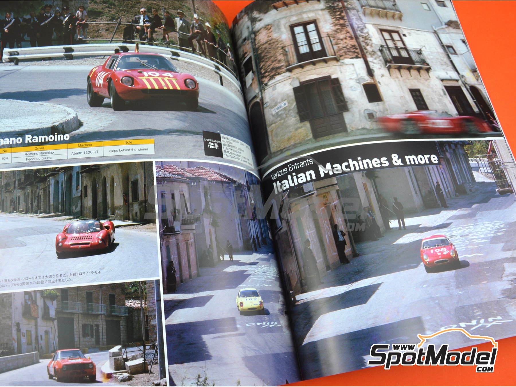 Image 7: JOE HONDA Sportscar Spectacles by Hiro: Sport Prototypes - Parte 1 - 1000 Kil&oacute;metros de Monza, Targa Florio, 500 Kil&oacute;metros de BOAC Sports Race 1968 | Libro de referencia fabricado por Model Factory Hiro (ref.&nbsp;MFH-SS013, tambien 9784905248682 y SS13)