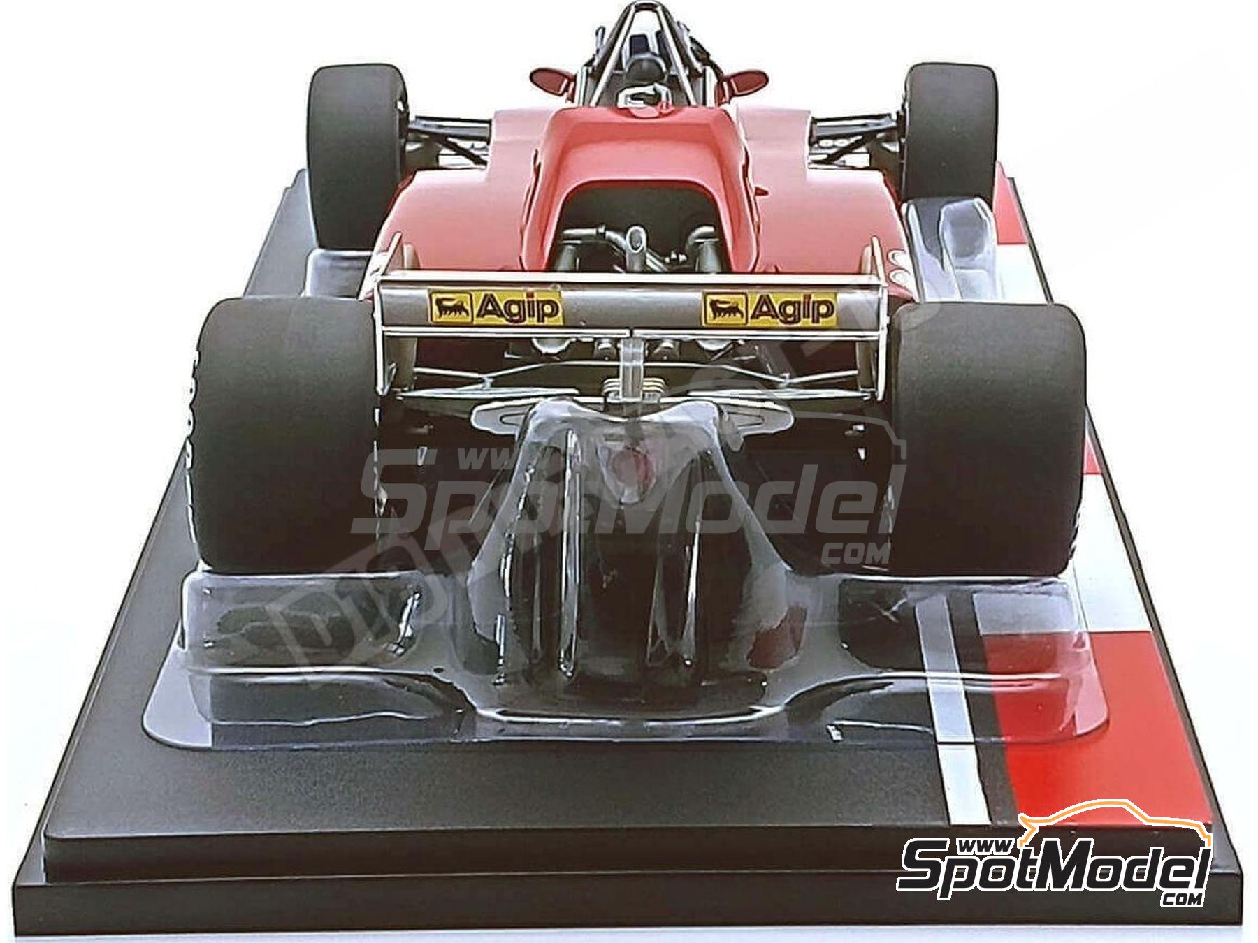 Image 5: Ferrari 126C2 Scuderia Ferrari Team sponsored by Agip - Monaco Formula 1 Grand Prix 1982 | Diecast model car in 1/18 scale manufactured by Modelcar Group (ref.&nbsp;DIE-62425, also 18628F)
