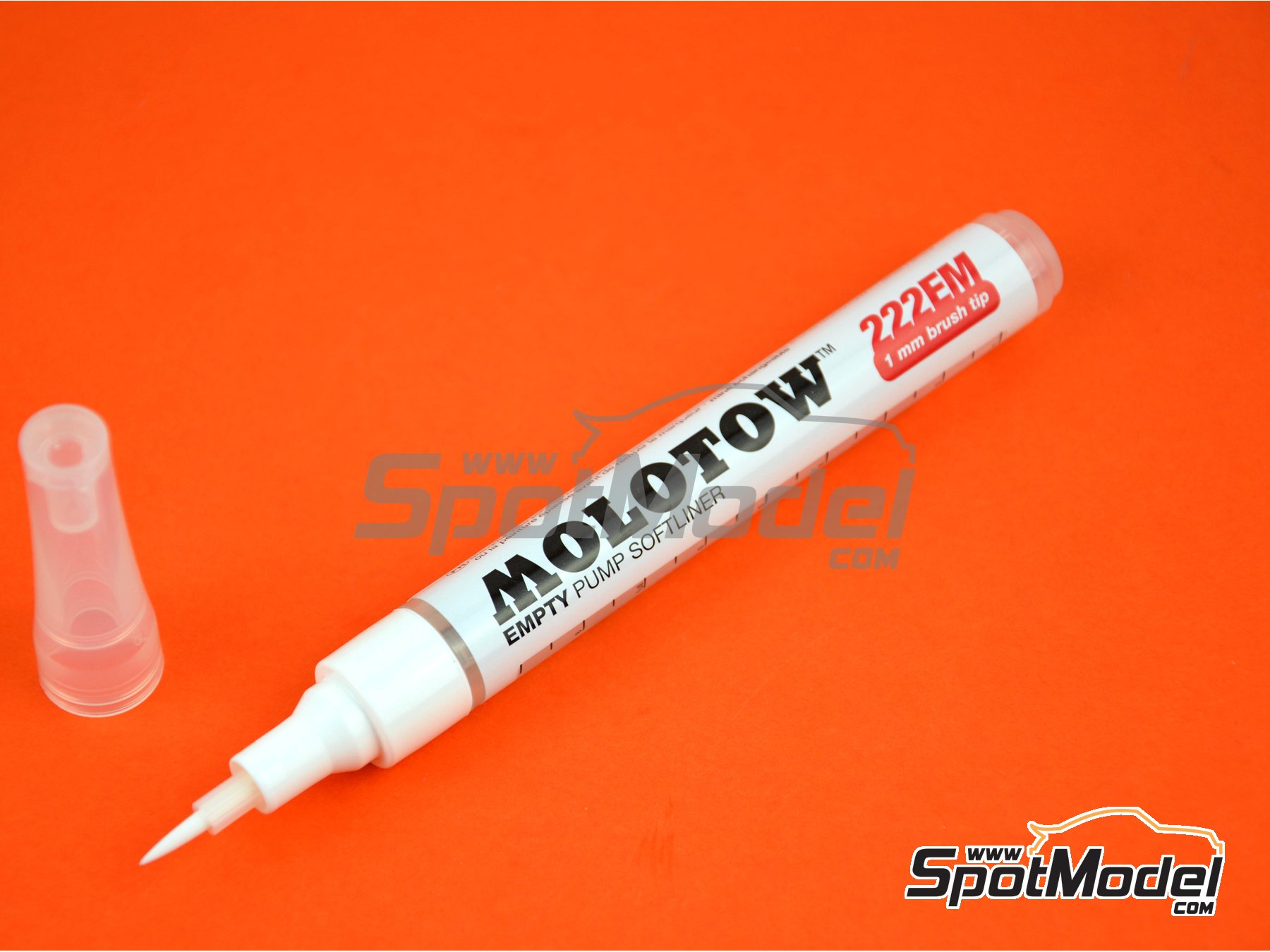 monster schapen ontspannen Molotow 211011: Brush 1 mm empty pump softliner brush (ref. 211011) |  SpotModel