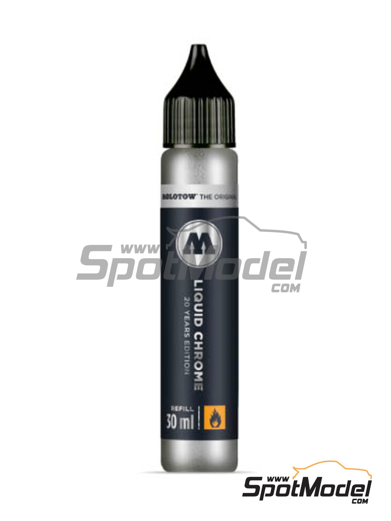 Molotow : Liquid Chrome : 20 Year Edition Pump Marker Refill : 30ml