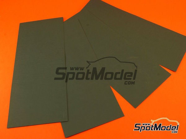 Image 3: Mr Waterproof sand paper #1500 | Sandpaper manufactured by Mr Hobby Gunze Sangyo (ref.&nbsp;MT-308, also 4973028034912)