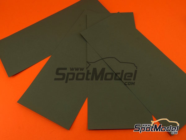 Image 1: Mr Waterproof sand paper #2000 | Sandpaper manufactured by Mr Hobby Gunze Sangyo (ref.&nbsp;MT-309, also 4973028034929)