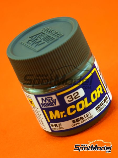Dark gray - 1 x 10ml | Mr Color paint manufactured by Mr Hobby (ref.&nbsp;C032) image