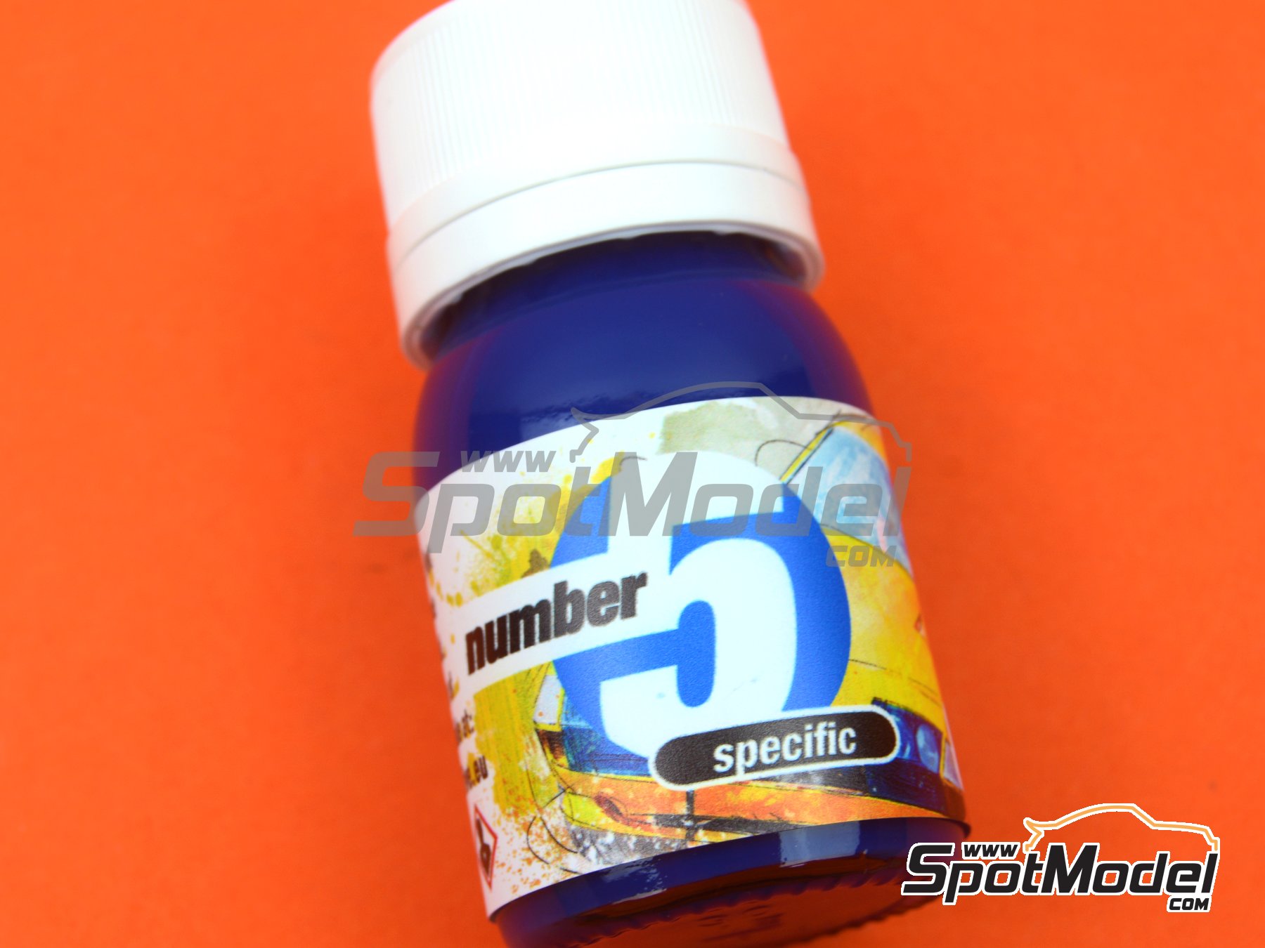 Image 1: P34 Blue - 1 x 30ml | Paint for airbrush manufactured by Number Five (ref.&nbsp;N5-C005)