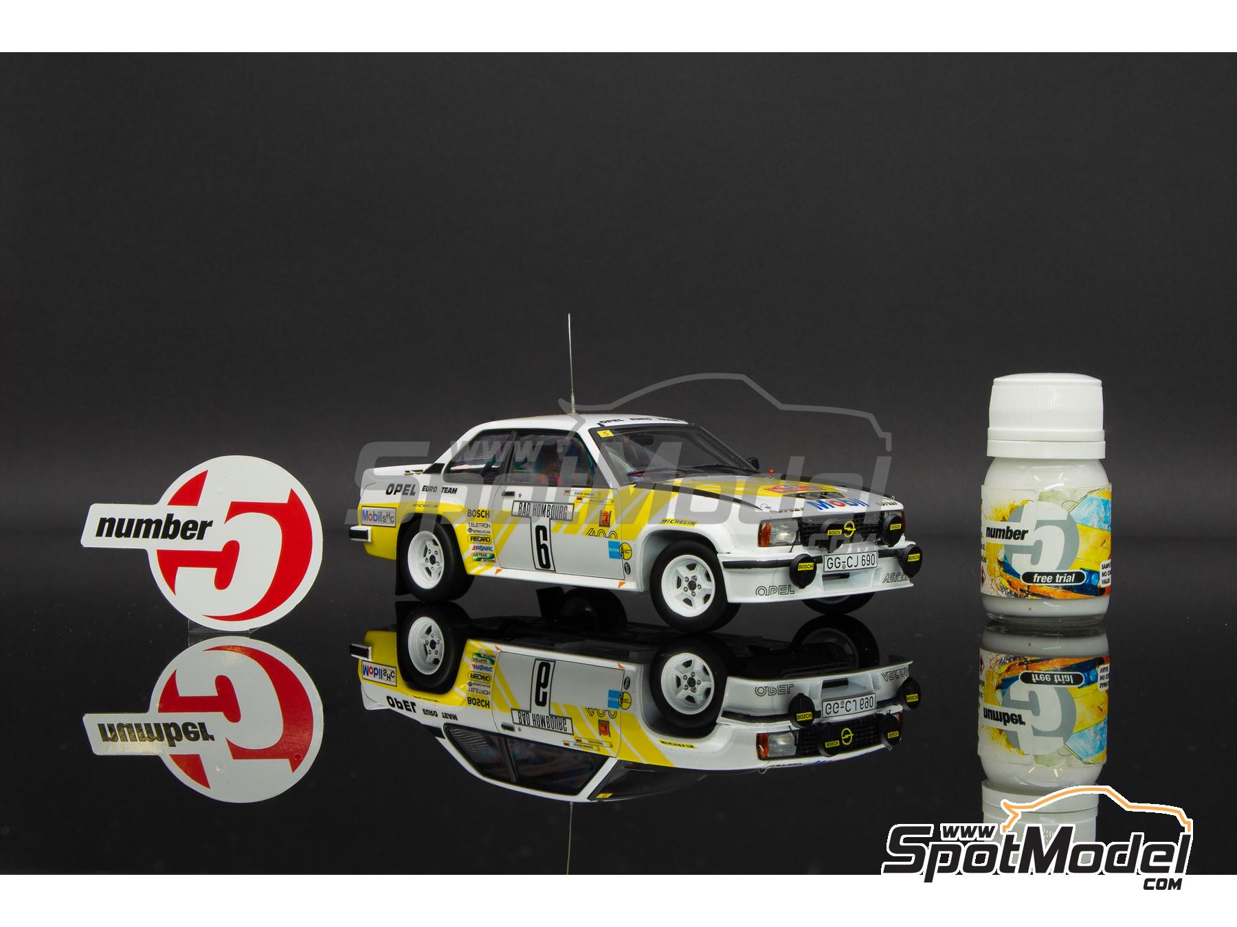 Image 2: Blanco Ascona White - 1 x 30ml | Pintura para aerógrafo fabricado por Number Five (ref. N5-C216)