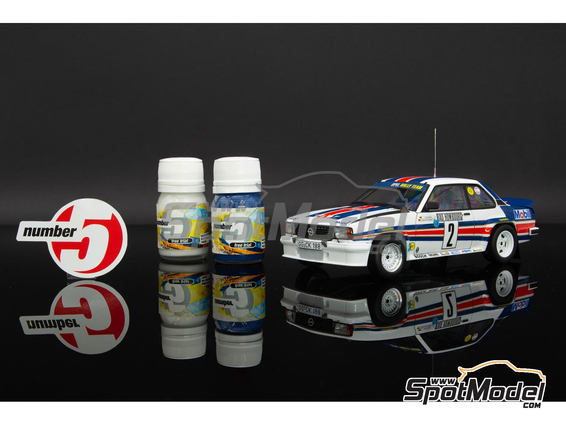 Image 3: Blanco Ascona White - 1 x 30ml | Pintura para aerógrafo fabricado por Number Five (ref. N5-C216)