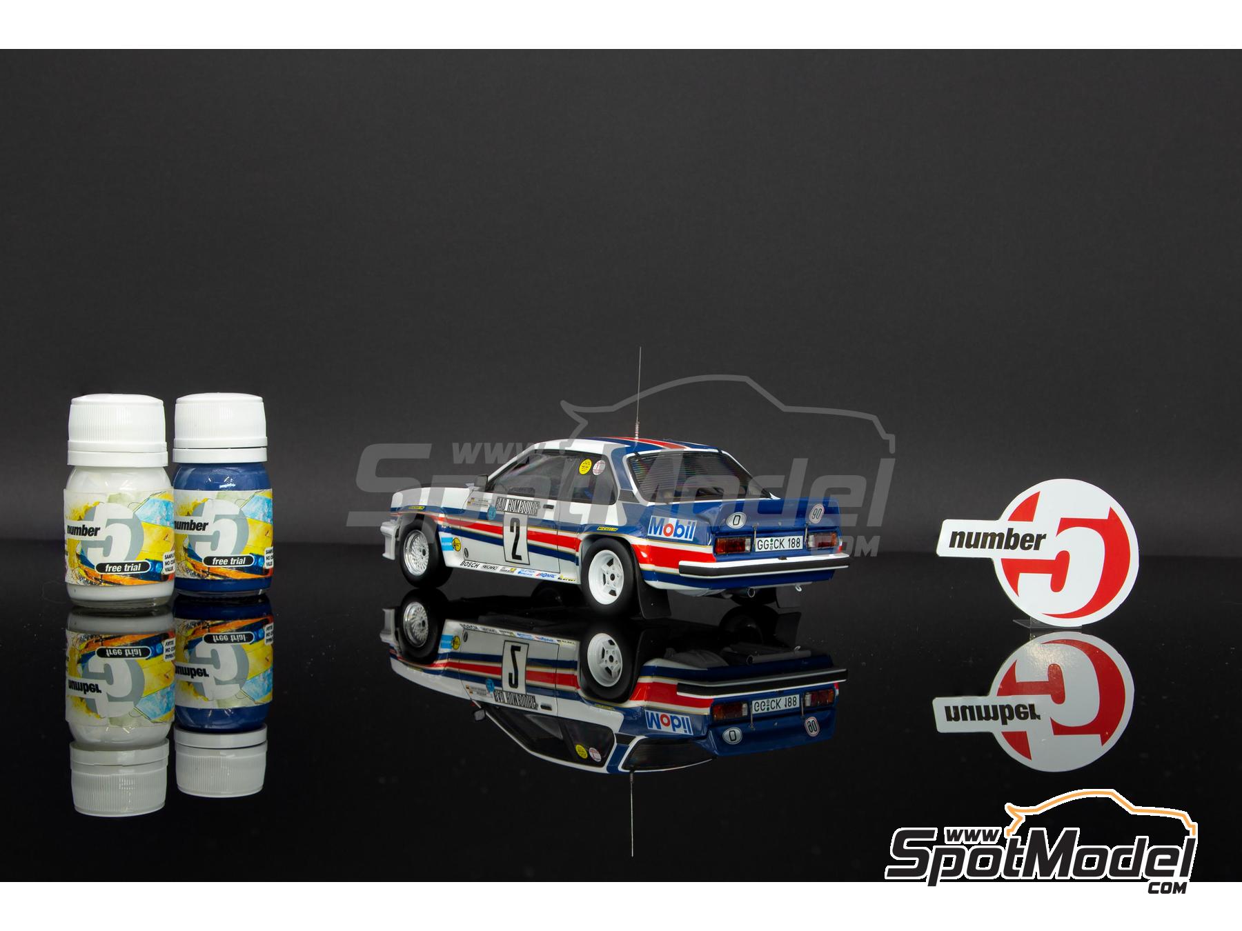 Image 4: Blanco Ascona White - 1 x 30ml | Pintura para aerógrafo fabricado por Number Five (ref. N5-C216)