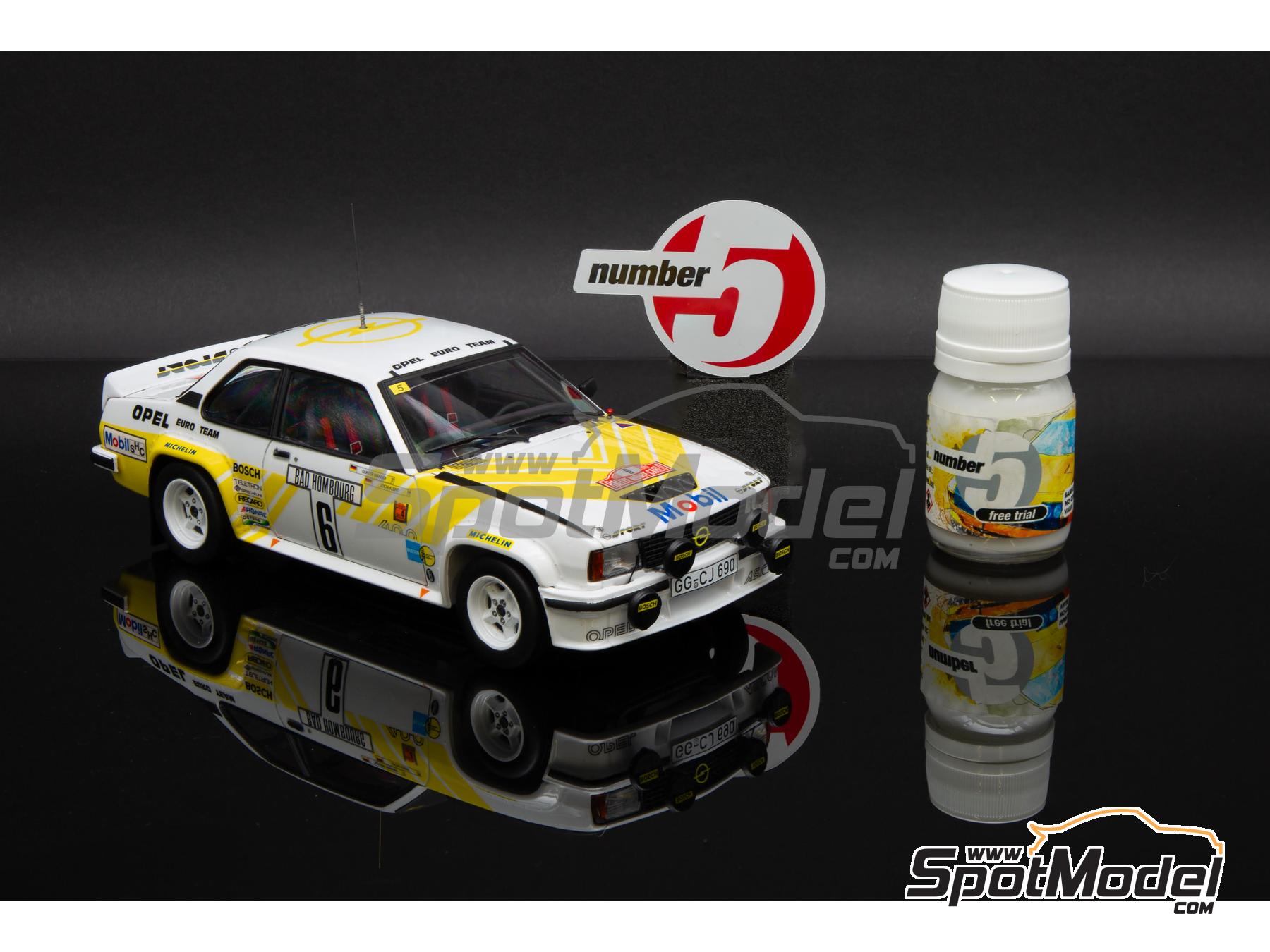 Image 5: Blanco Ascona White - 1 x 30ml | Pintura para aerógrafo fabricado por Number Five (ref. N5-C216)