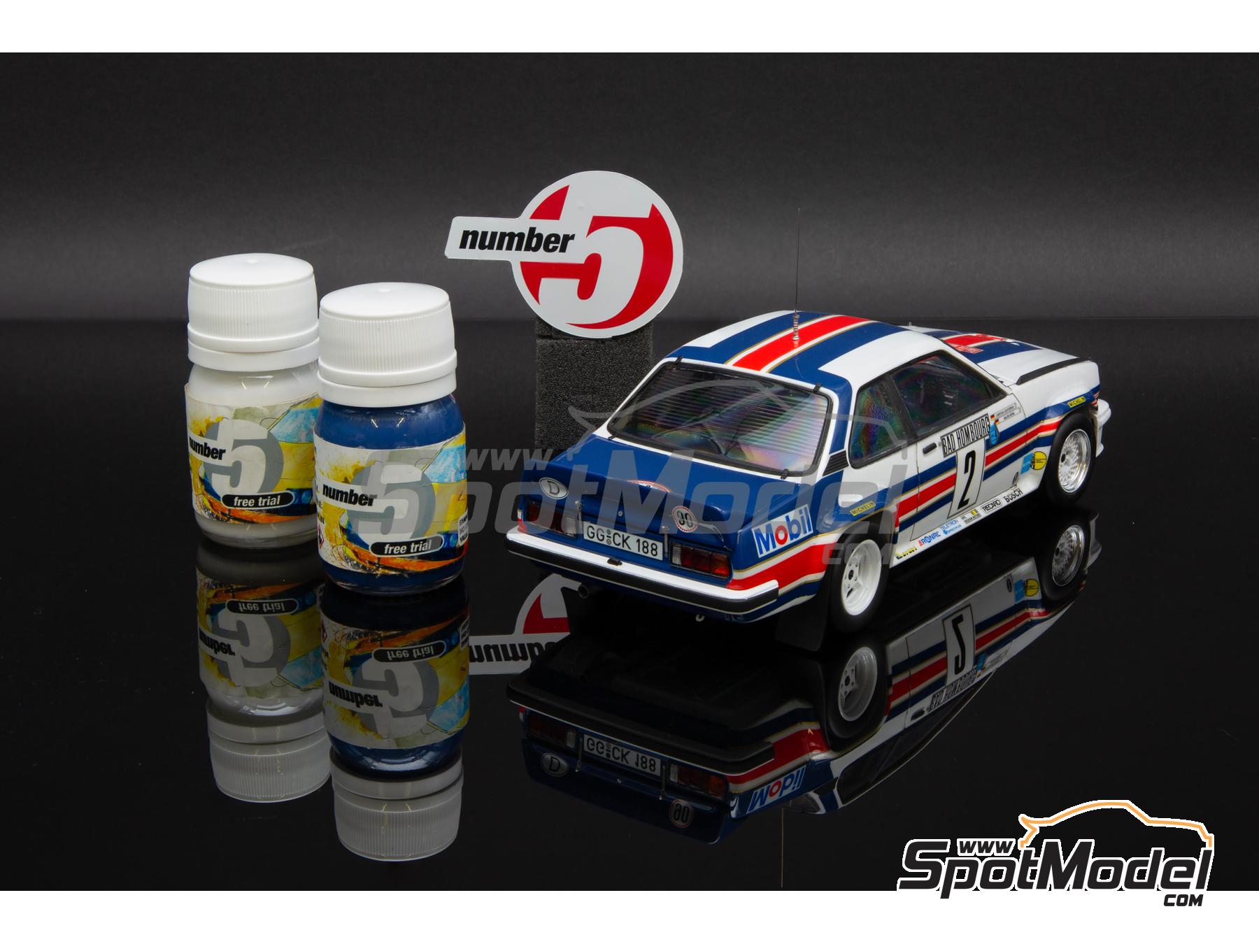 Image 6: Blanco Ascona White - 1 x 30ml | Pintura para aerógrafo fabricado por Number Five (ref. N5-C216)