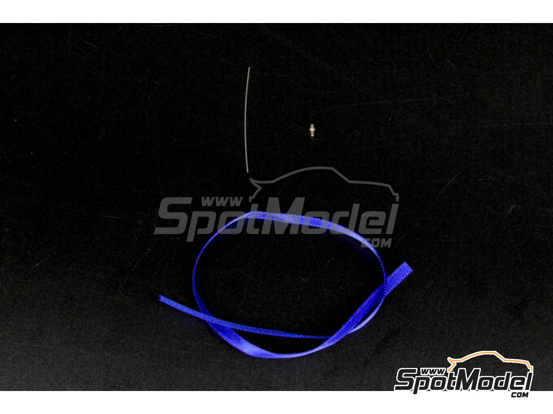 Image 4: Volvo S40 - British Touring Car Championship - BTCC 1997 | Detail up set in 1/24 scale manufactured by Nunu (ref.&nbsp;NE24034, also 4545782086508 and NU-E24034)