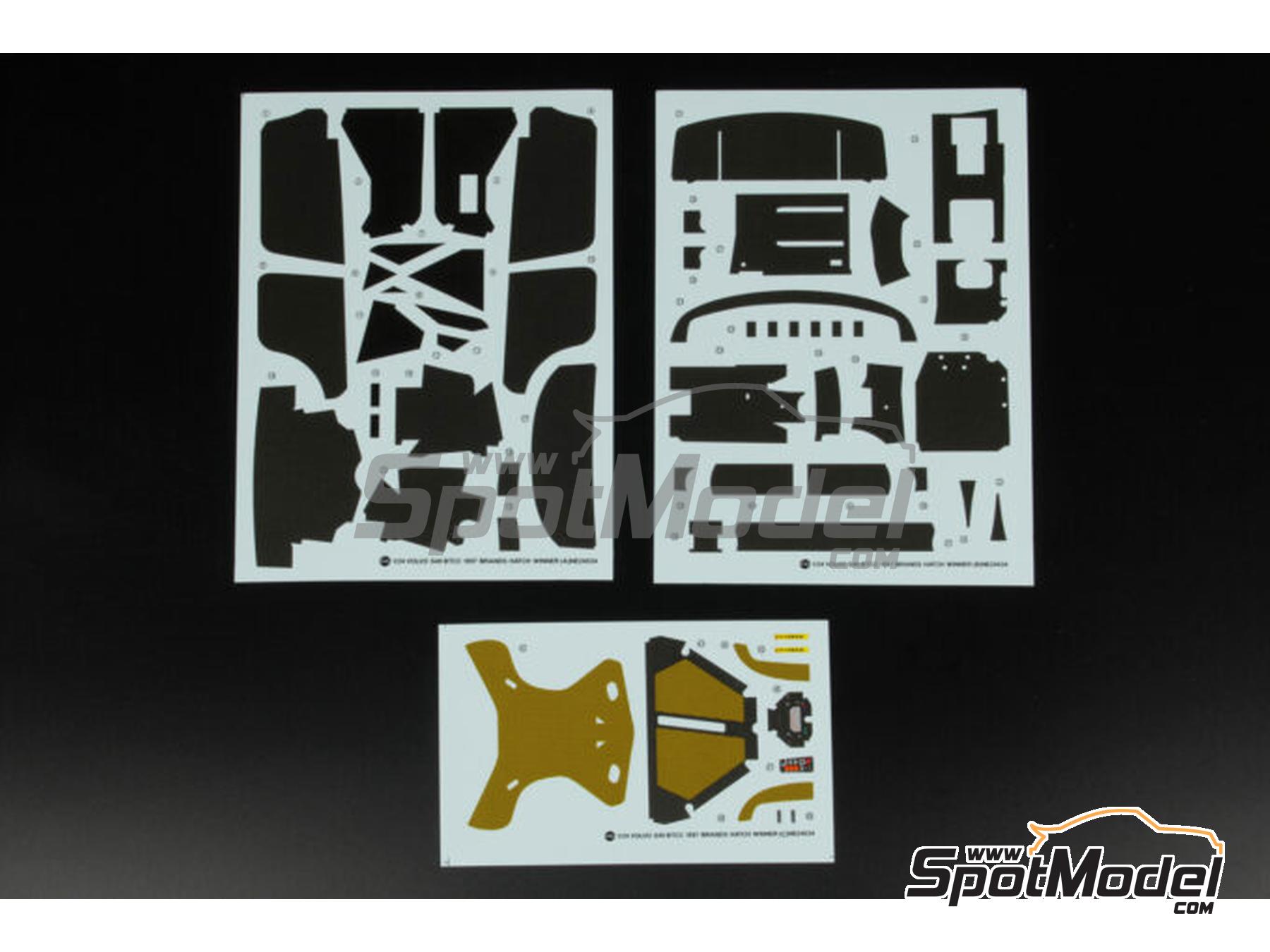 Image 5: Volvo S40 - British Touring Car Championship - BTCC 1997 | Detail up set in 1/24 scale manufactured by Nunu (ref.&nbsp;NE24034, also 4545782086508 and NU-E24034)