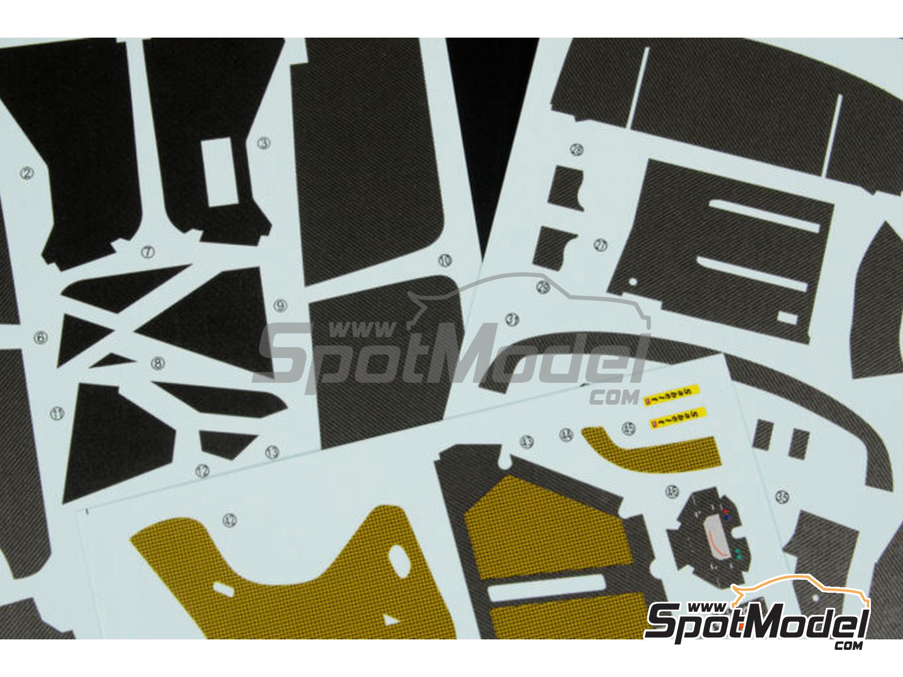 Image 6: Volvo S40 - British Touring Car Championship - BTCC 1997 | Detail up set in 1/24 scale manufactured by Nunu (ref.&nbsp;NE24034, also 4545782086508 and NU-E24034)