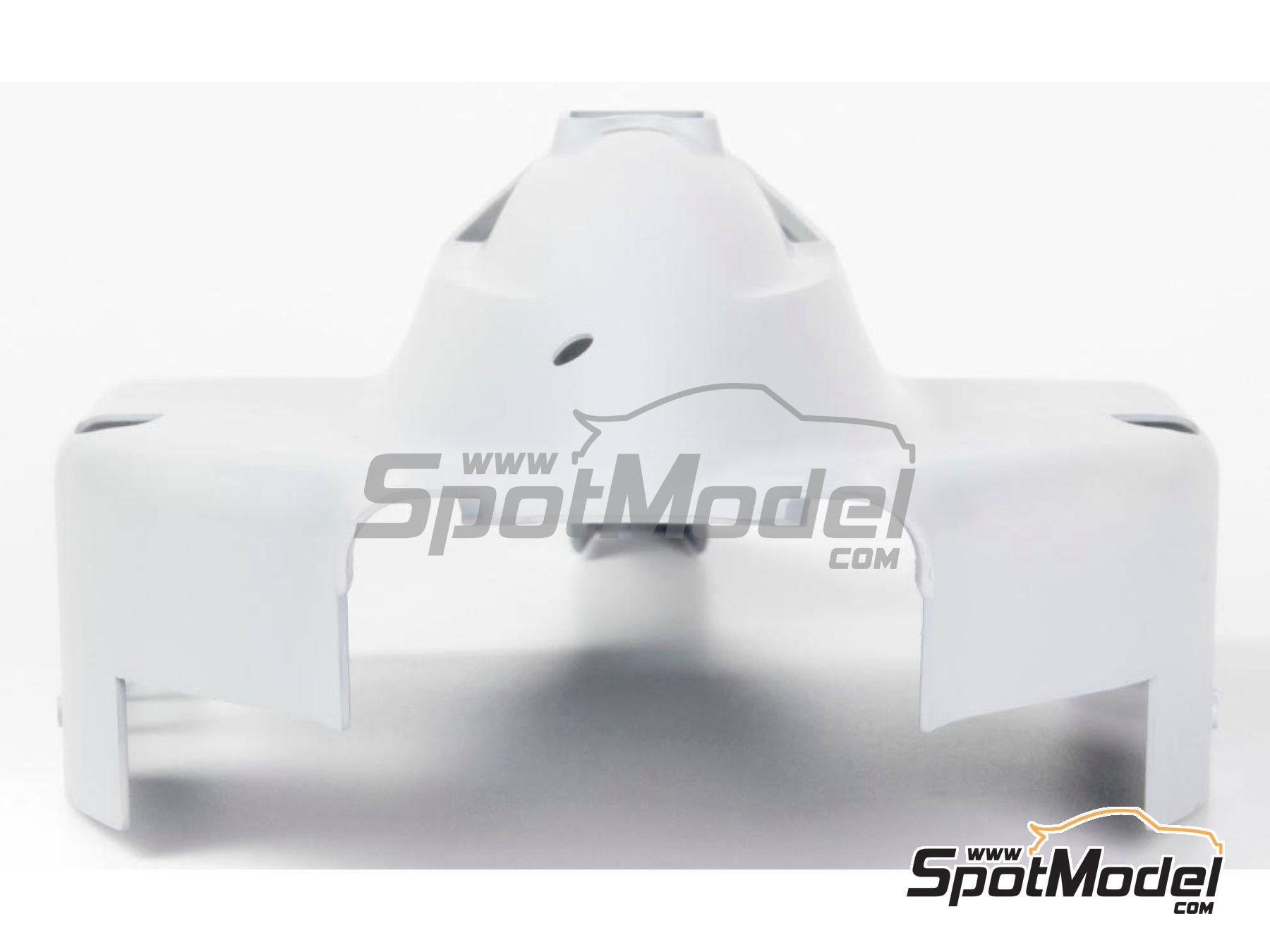 Image 3: Lotus Honda 99T Lotus Team sponsored by Camel DeLonghi - Monaco Formula 1 Grand Prix 1987 | Car scale model kit in 1/12 scale manufactured by Beemax Model Kits (ref.&nbsp;BX12001, also 4545782079487, PN12001, NU-12001 and  BX12001)