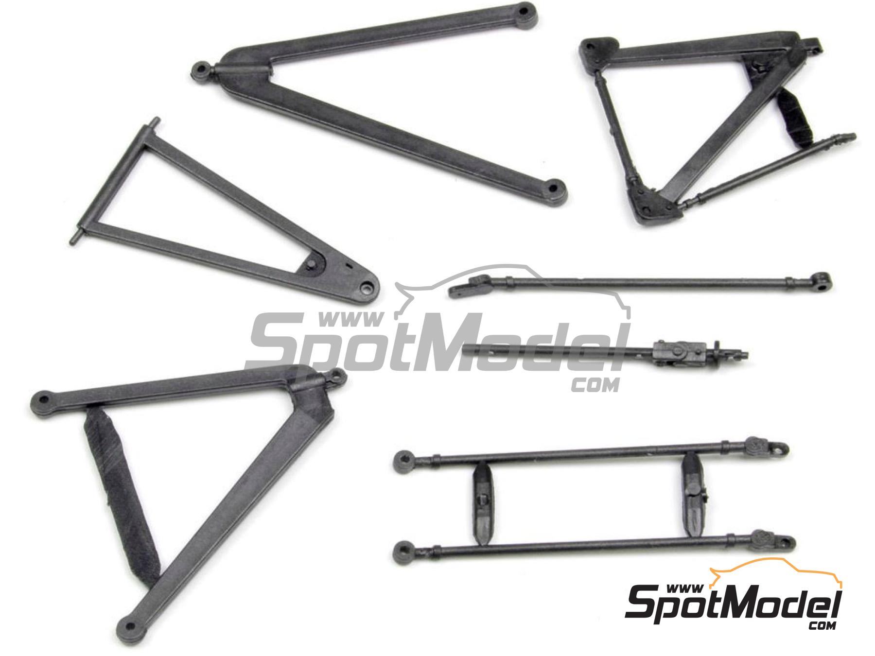 Image 5: Lotus Honda 99T Lotus Team sponsored by Camel DeLonghi - Monaco Formula 1 Grand Prix 1987 | Car scale model kit in 1/12 scale manufactured by Beemax Model Kits (ref.&nbsp;BX12001, also 4545782079487, PN12001, NU-12001 and  BX12001)