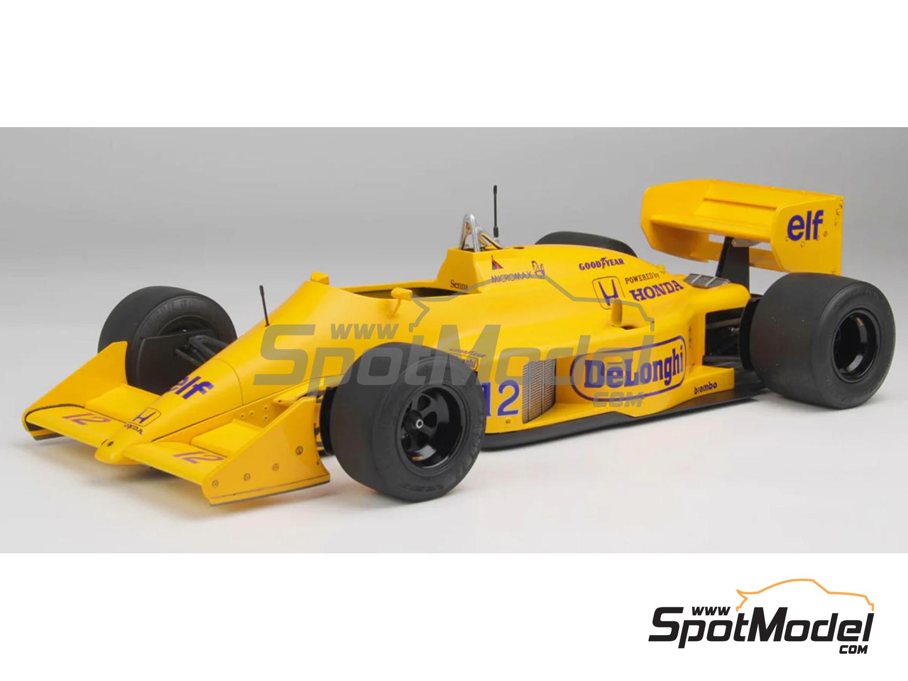LOTUS 99T 1/12スケール モデルキット プラッツ（模型） 1/12 ロータス 99T 1987 モナコGP ウィナー