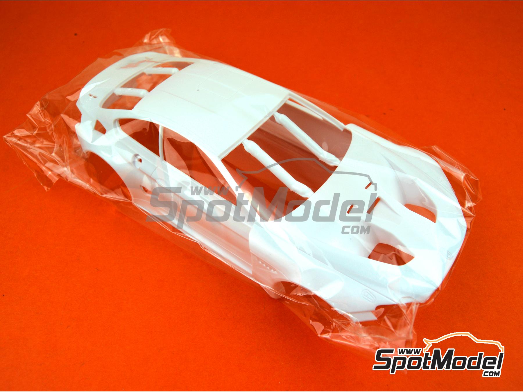 Image 21: BMW M6 GT3 ROWE Racing Team - TotalEnergies 24 hours of Spa 2016 | Car scale model kit in 1/24 scale manufactured by Nunu (ref.&nbsp;PN24001, also 4545782035490)