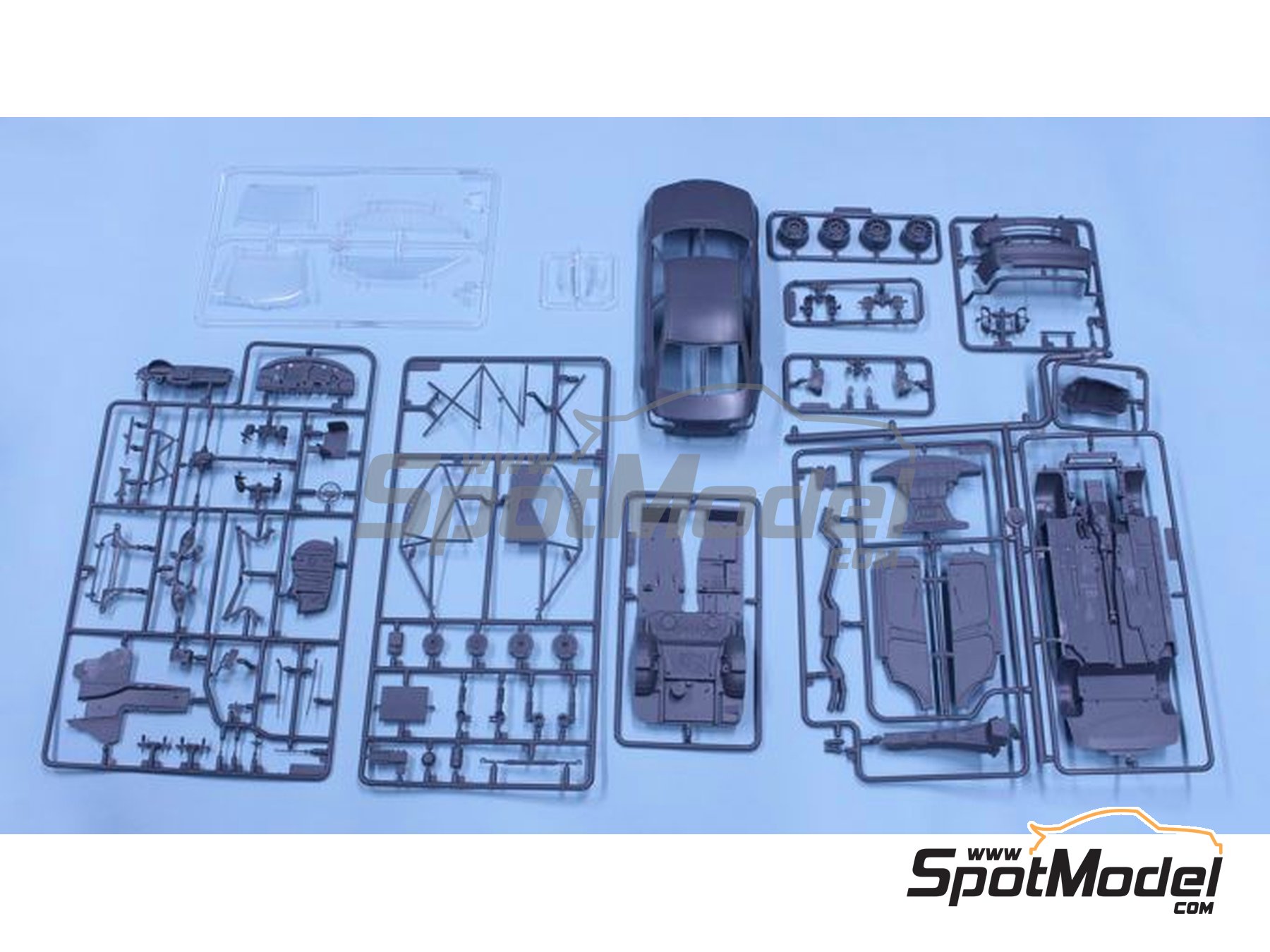 Nunu PN24007: Car scale model kit 1/24 scale - BMW 320i E46 Marlboro ...