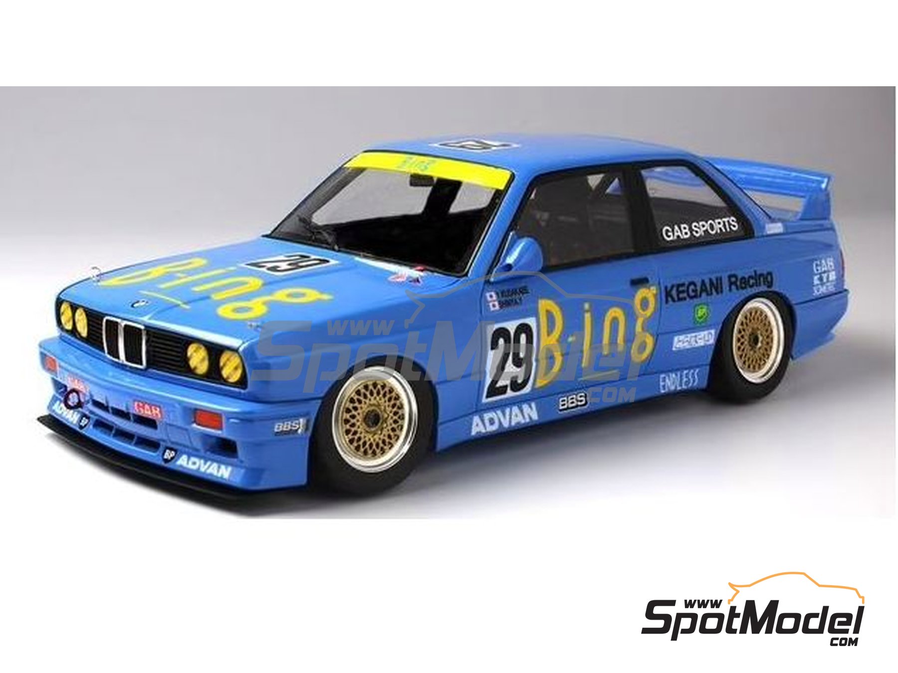Nunu NU-24019: Car scale model kit 1/24 scale - BMW M3 E30 Sport ...