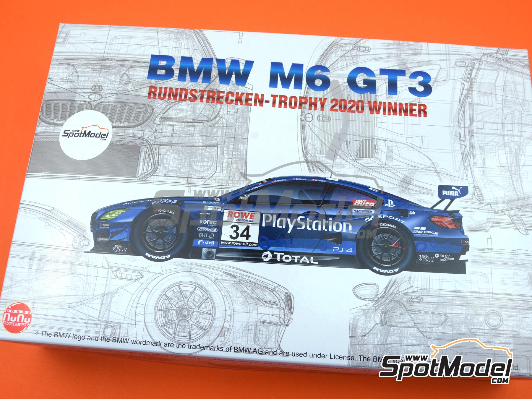 Platts NuNu detail up parts 1/24 Racing Series BMW M6 GT3 2016 GT Series Italy 