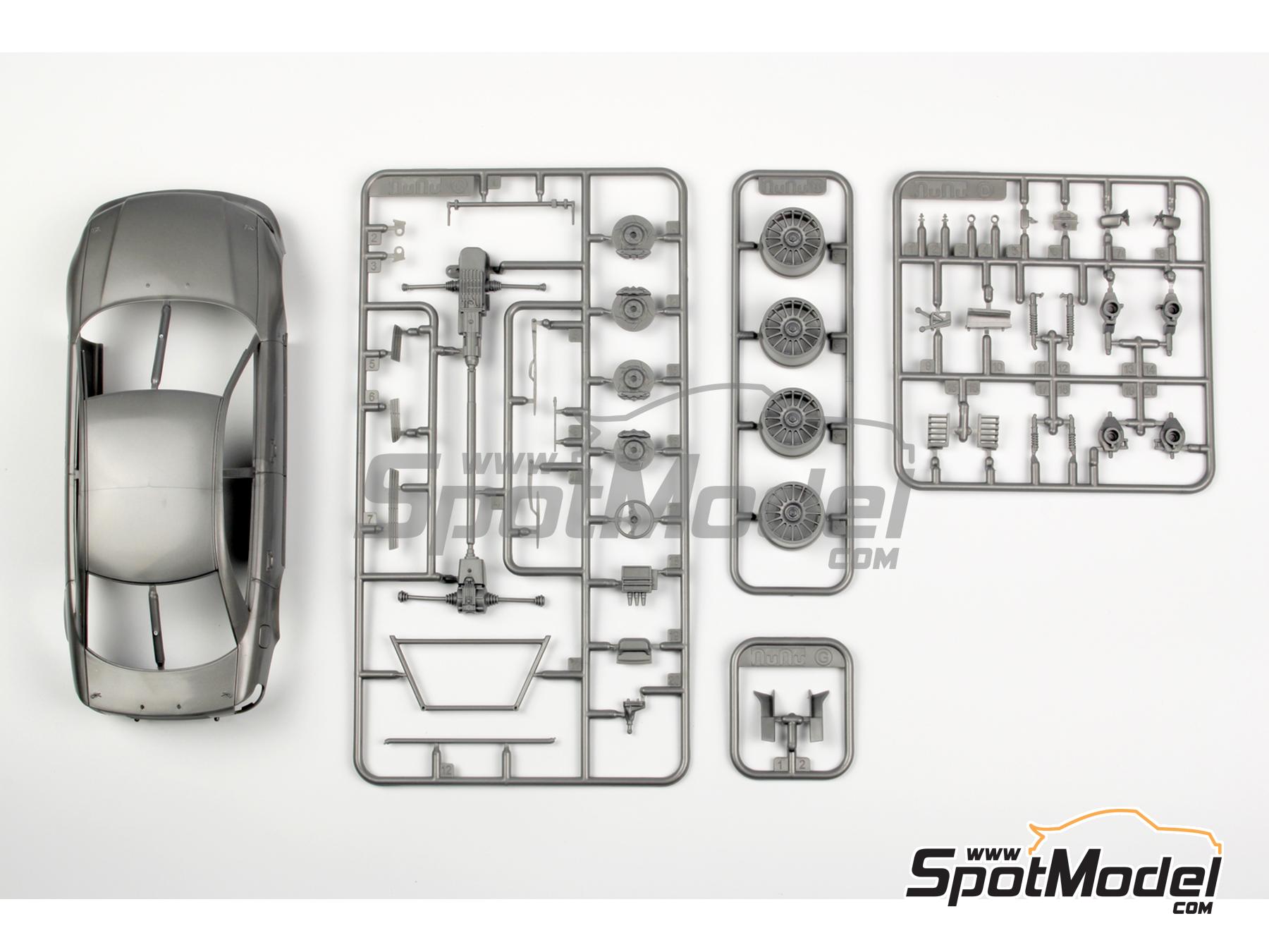 Image 16: Audi A4 Quattro Equipo Audi Sport UK - Campeonato Ingl&eacute;s de Turismos - BTCC 1996 | Maqueta de coche en escala&nbsp;1/24 fabricado por Nunu (ref.&nbsp;PN24035, tambien 4545782086515)