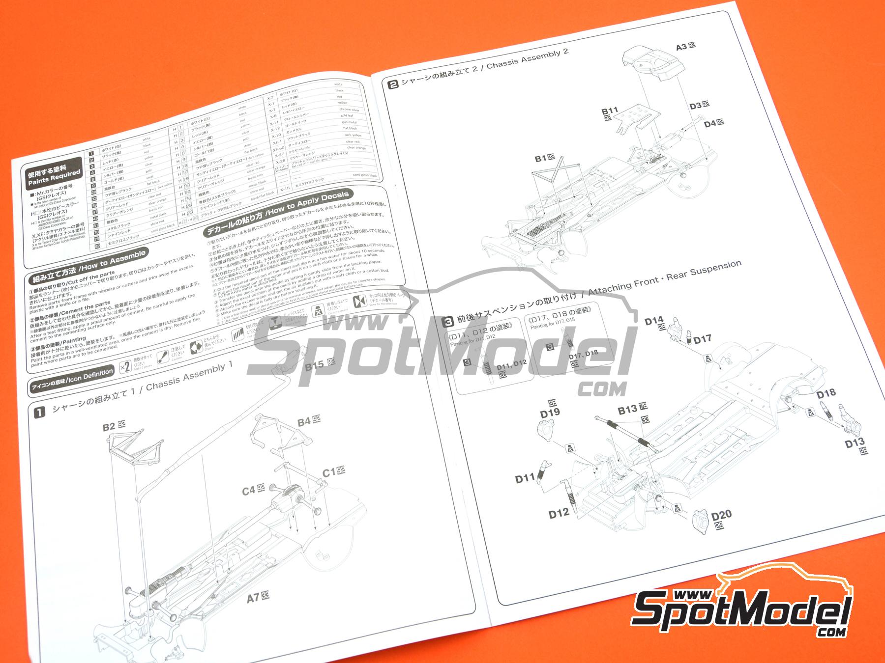 Image 44: Audi A4 Quattro Equipo Audi Sport UK - Campeonato Ingl&eacute;s de Turismos - BTCC 1996 | Maqueta de coche en escala&nbsp;1/24 fabricado por Nunu (ref.&nbsp;PN24035, tambien 4545782086515)