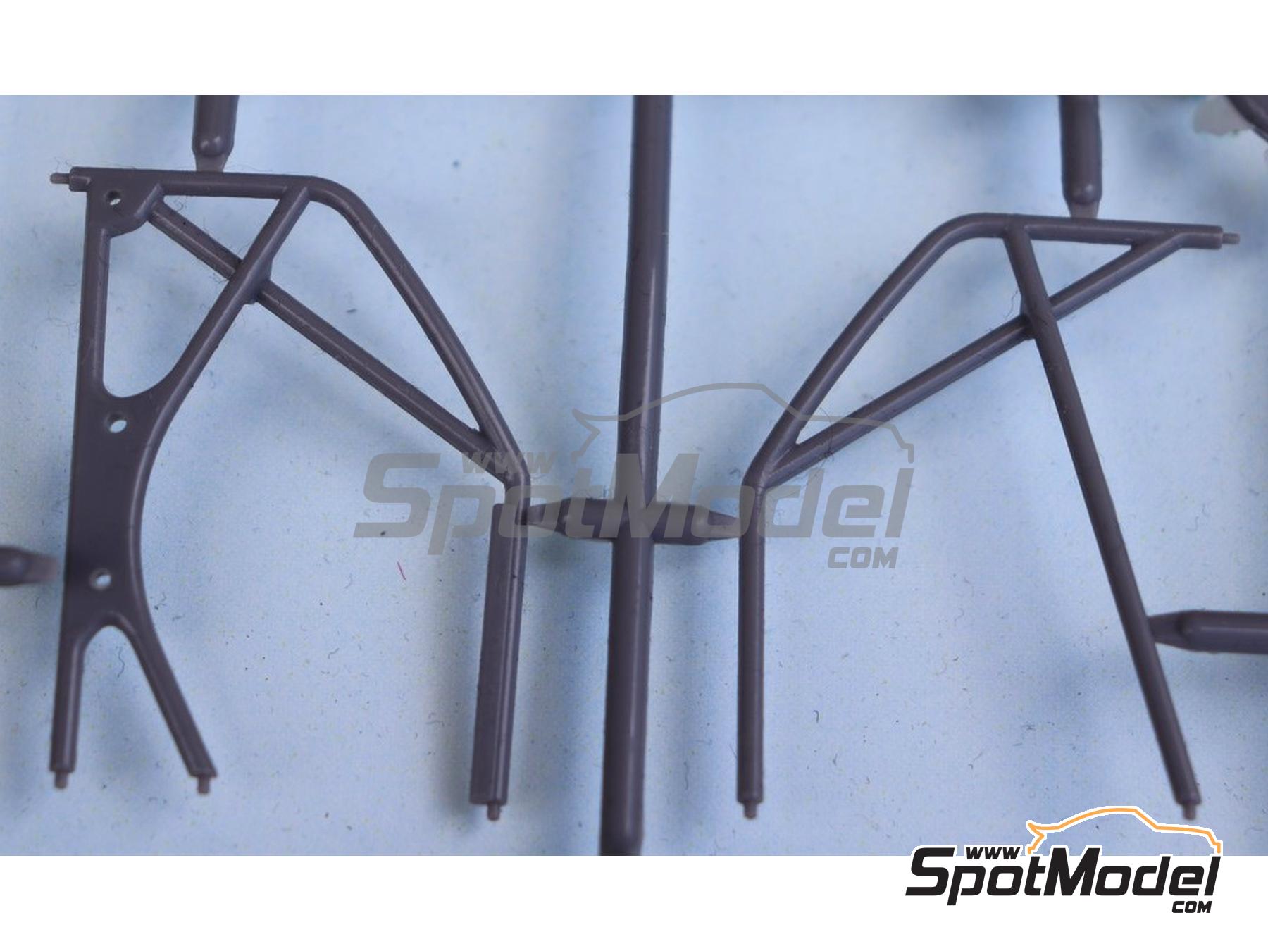 Image 18: Porsche 911 991 GT3 RSR Equipo Porsche GT patrocinado por Pink Pig - 24 Horas de Le Mans 2018 | Maqueta de coche en escala&nbsp;1/24 fabricado por Nunu (ref.&nbsp;PN24040, tambien 4545782089585)