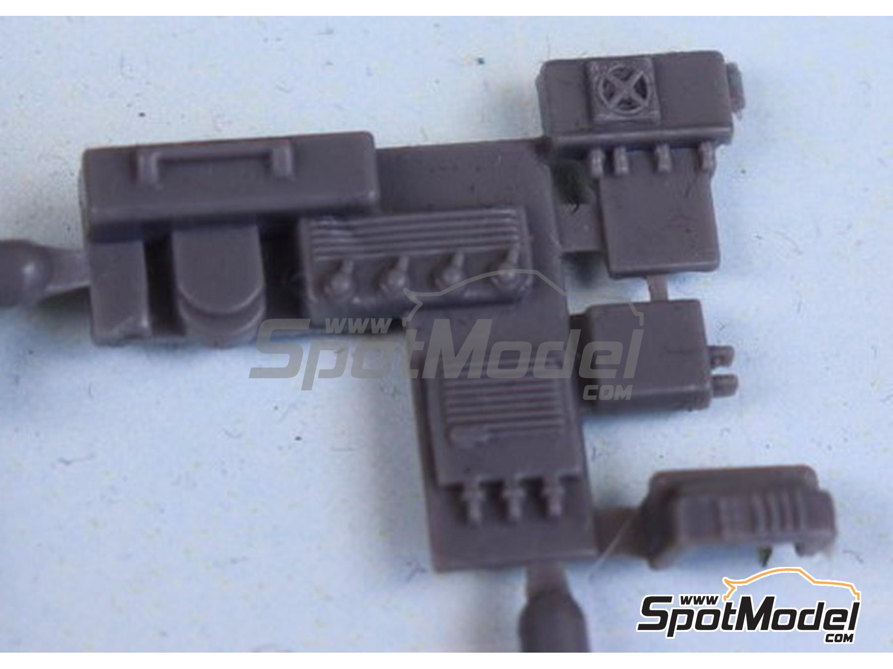 Image 21: Porsche 911 991 GT3 RSR Equipo Porsche GT patrocinado por Pink Pig - 24 Horas de Le Mans 2018 | Maqueta de coche en escala&nbsp;1/24 fabricado por Nunu (ref.&nbsp;PN24040, tambien 4545782089585)