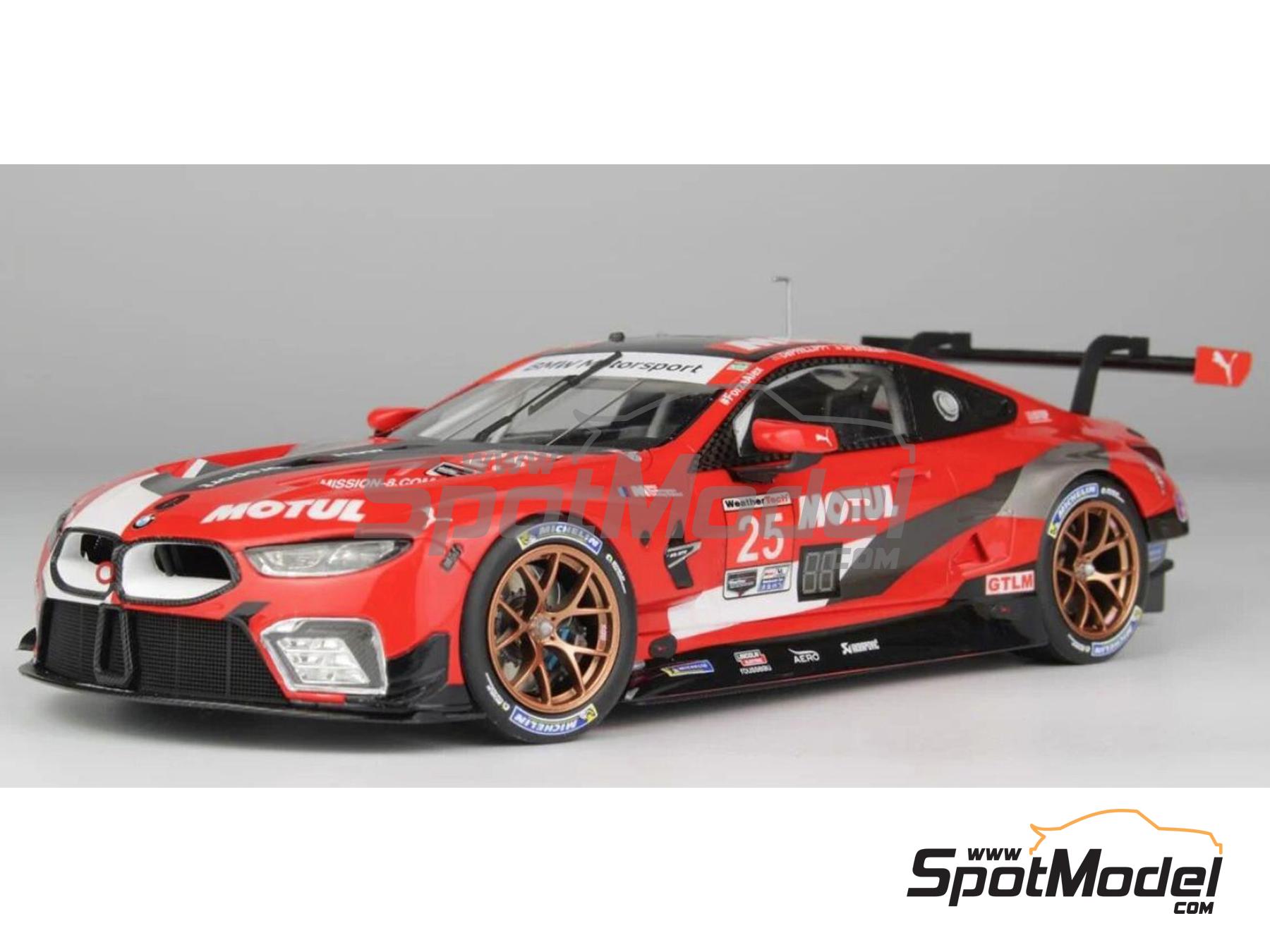 ミニカー　1/43 2018 BMW M8 GTLM IMSA Petit Place BMW Team RLL MICHELIN #24(ブラック×ブルー×レッド) [TSM430432] TSM MODEL TSM430432 1/43 BMW M8 GTLM IMSA PETIT LE MANS 3rd
