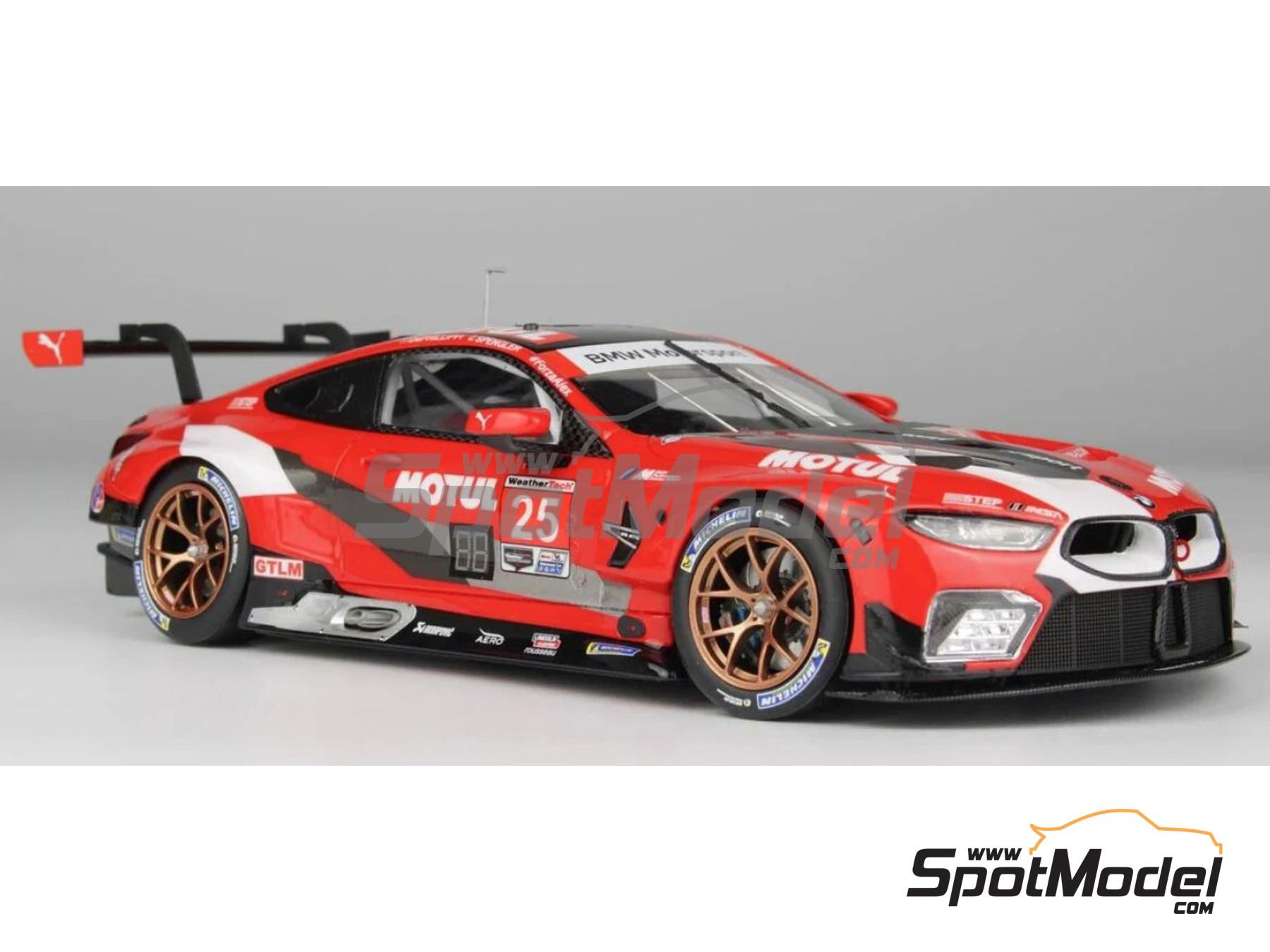 Image 5: BMW M8 GTE Equipo BMW Motorsport RLL patrocinado por Motul - 6 Horas Road Atlanta 2020 | Maqueta de coche en escala&nbsp;1/24 fabricado por Nunu (ref.&nbsp;PN24043, tambien 4545782089325)