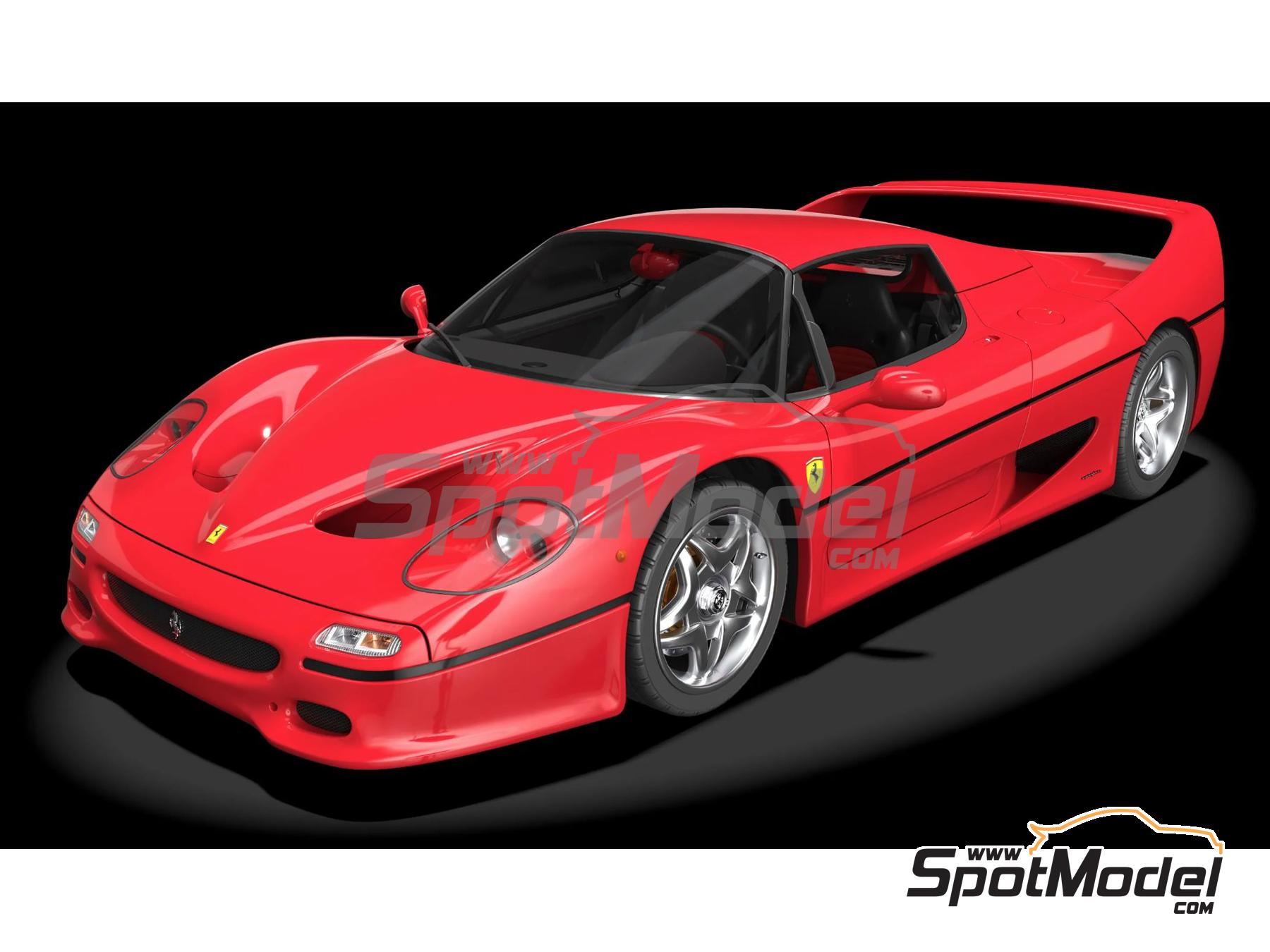 Image 2: Ferrari F50 Rojo Rosso Corsa | Maqueta de coche en escala&nbsp;1/8 fabricado por Pocher (ref.&nbsp;HK62)