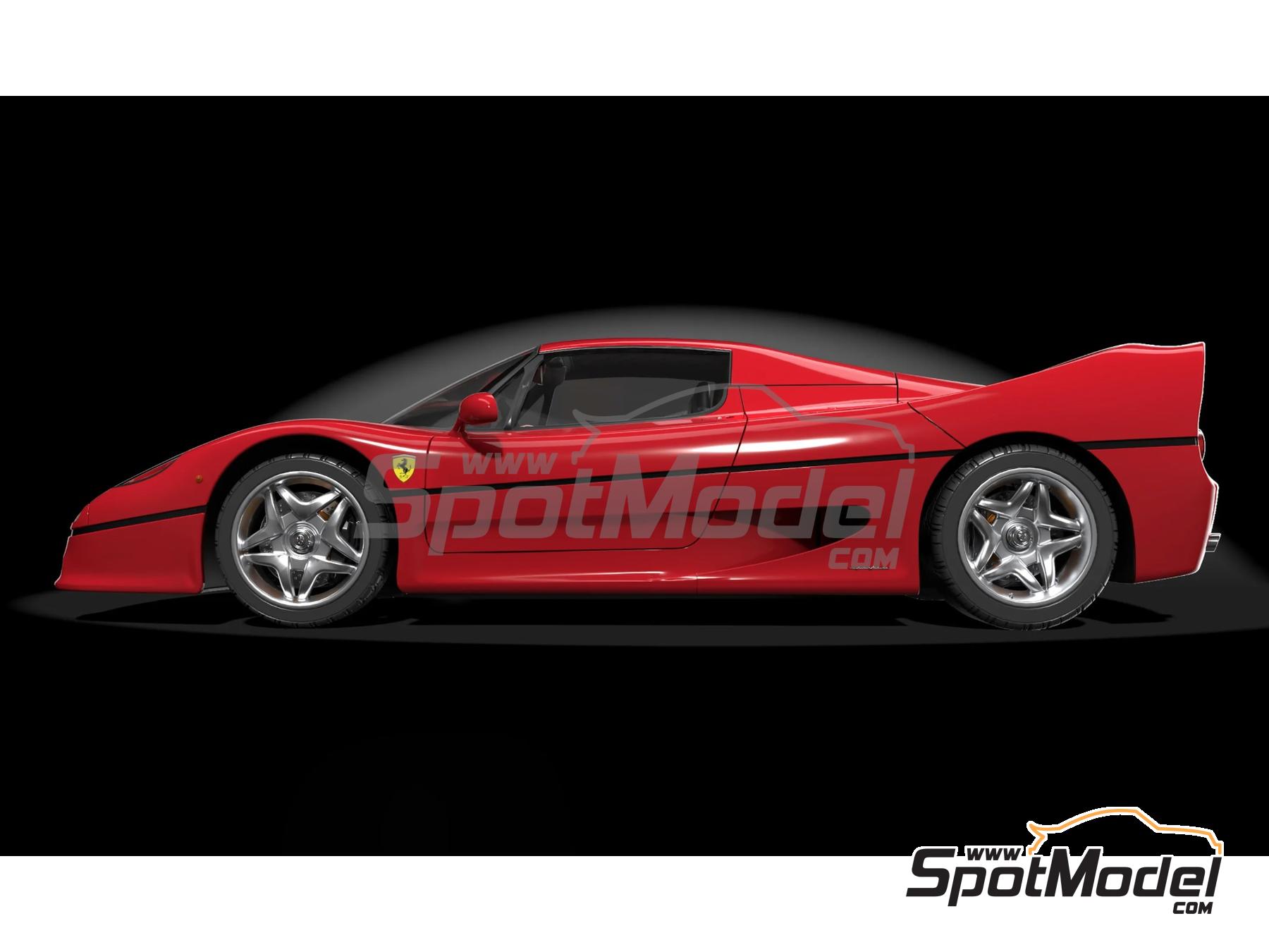 Image 4: Ferrari F50 Rojo Rosso Corsa | Maqueta de coche en escala&nbsp;1/8 fabricado por Pocher (ref.&nbsp;HK62)