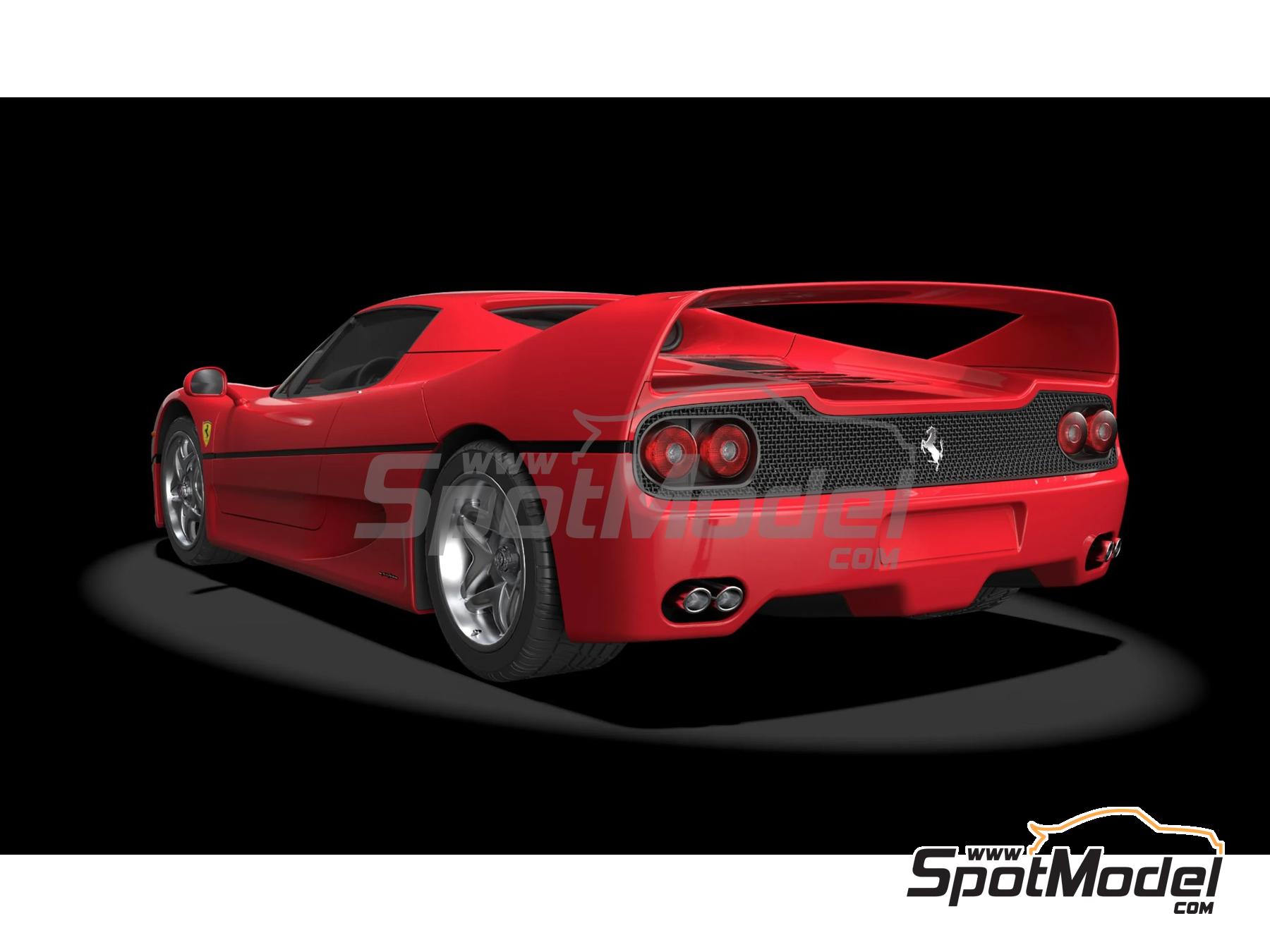 Image 6: Ferrari F50 Rojo Rosso Corsa | Maqueta de coche en escala&nbsp;1/8 fabricado por Pocher (ref.&nbsp;HK62)