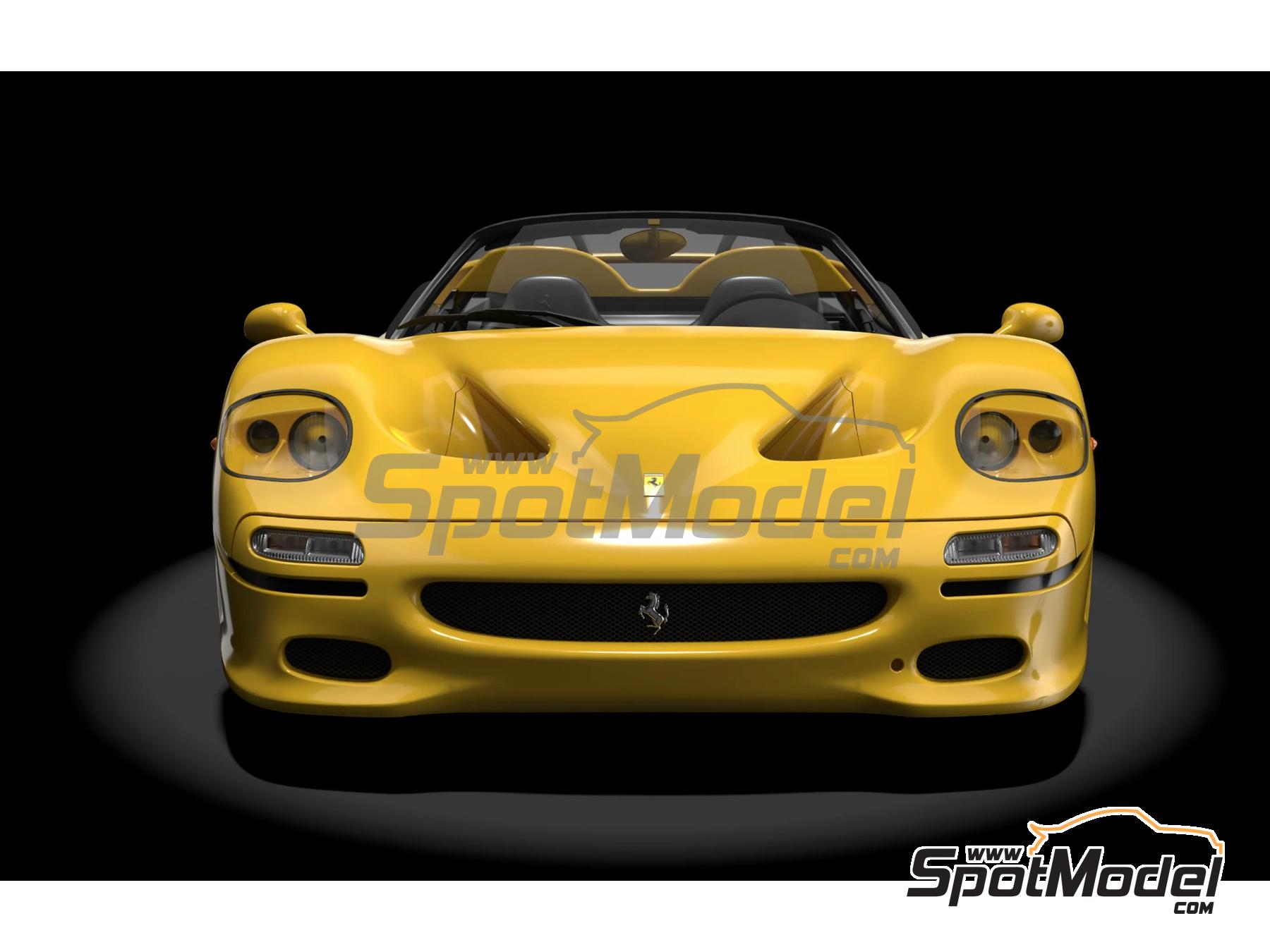 Image 2: Ferrari F50 Amarillo Giallo Modena | Maqueta de coche en escala&nbsp;1/8 fabricado por Pocher (ref.&nbsp;HK63)
