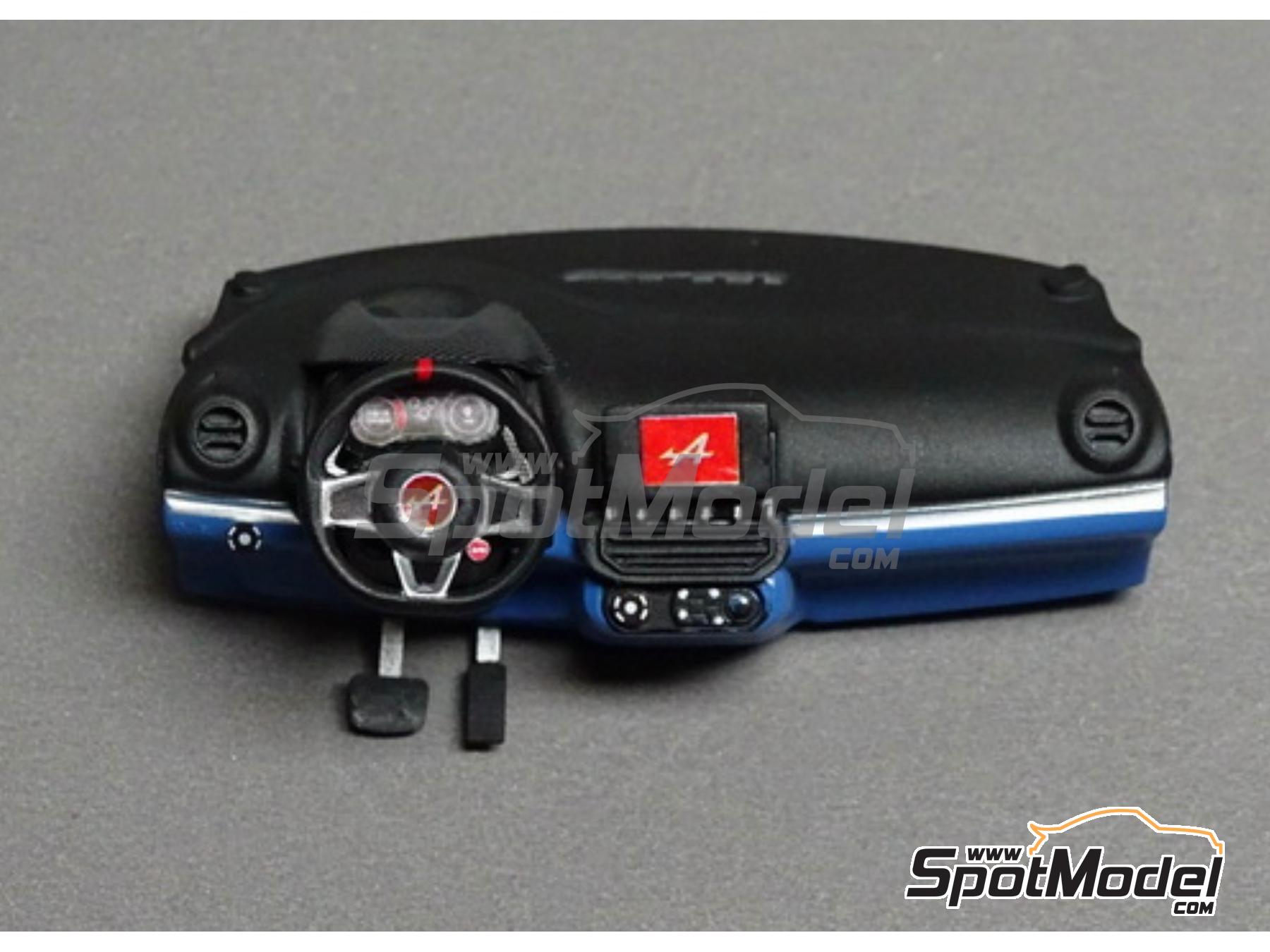 Image 2: Alpine A110 -  2018 | Car scale model kit in 1/24 scale , designed by 3DVM  and  manufactured by Print Lab 3D (ref.&nbsp;PLB3-000003)