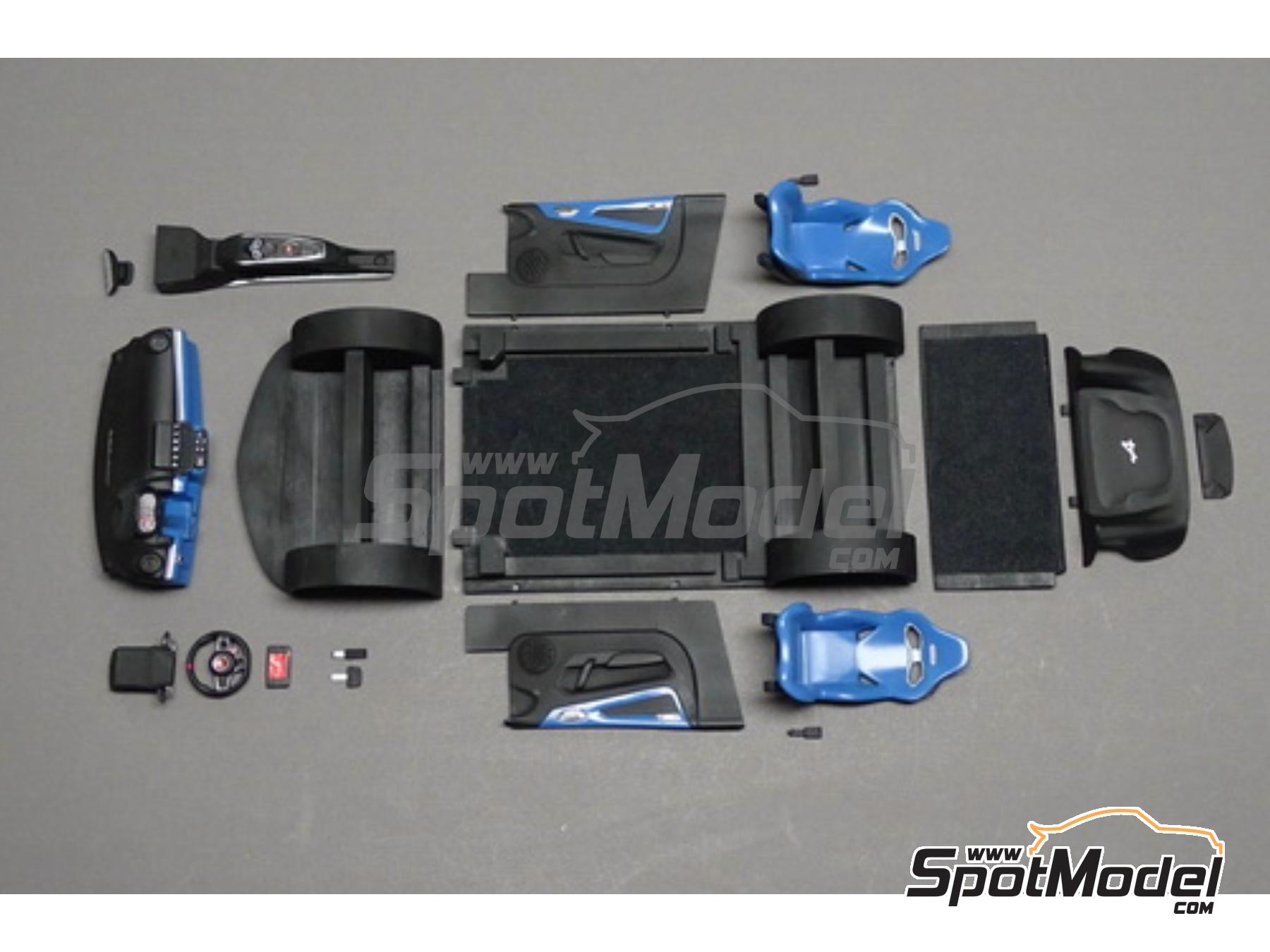Image 3: Alpine A110 -  2018 | Car scale model kit in 1/24 scale , designed by 3DVM  and  manufactured by Print Lab 3D (ref.&nbsp;PLB3-000003)