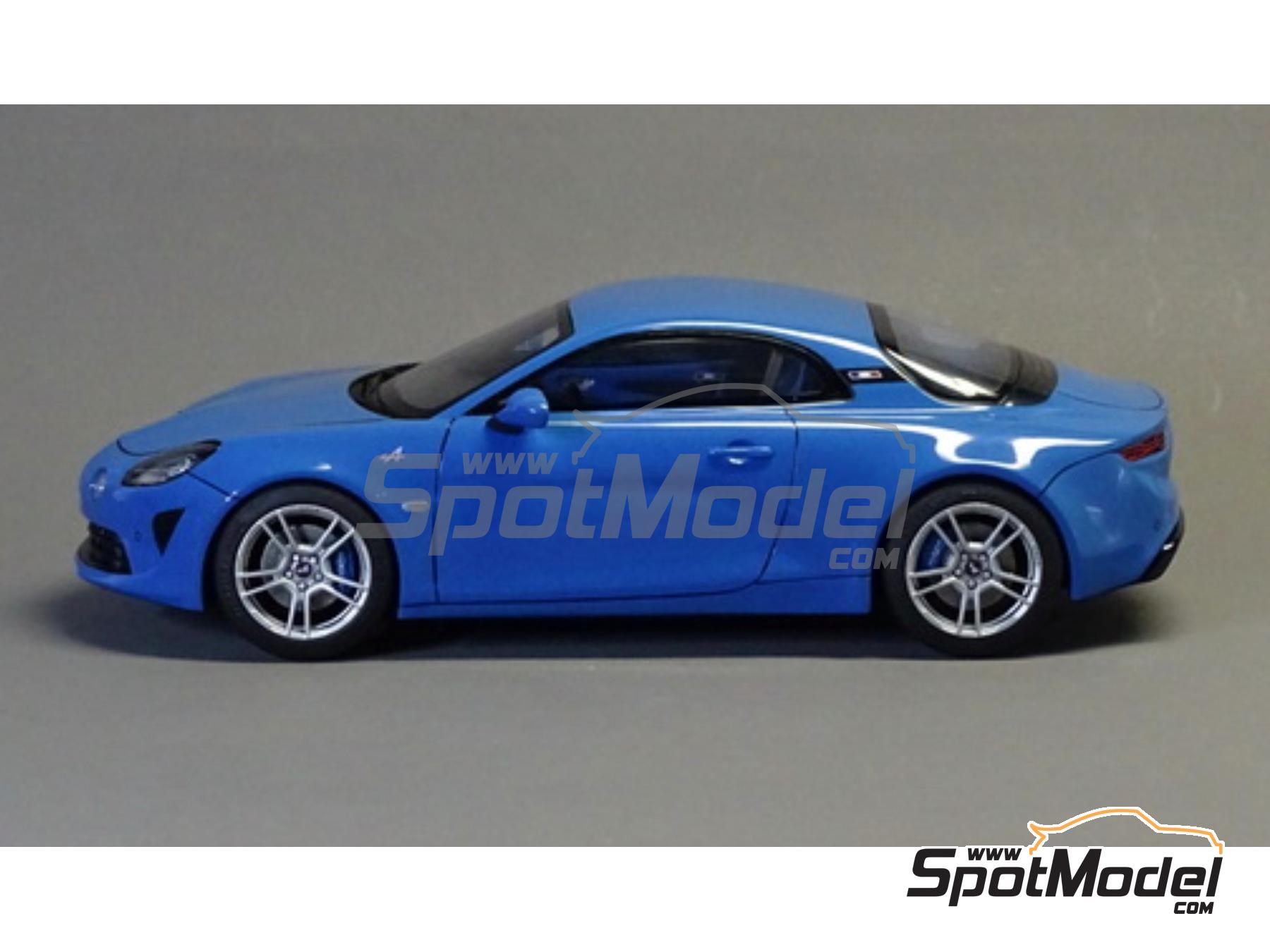 Image 5: Alpine A110 -  2018 | Car scale model kit in 1/24 scale , designed by 3DVM  and  manufactured by Print Lab 3D (ref.&nbsp;PLB3-000003)