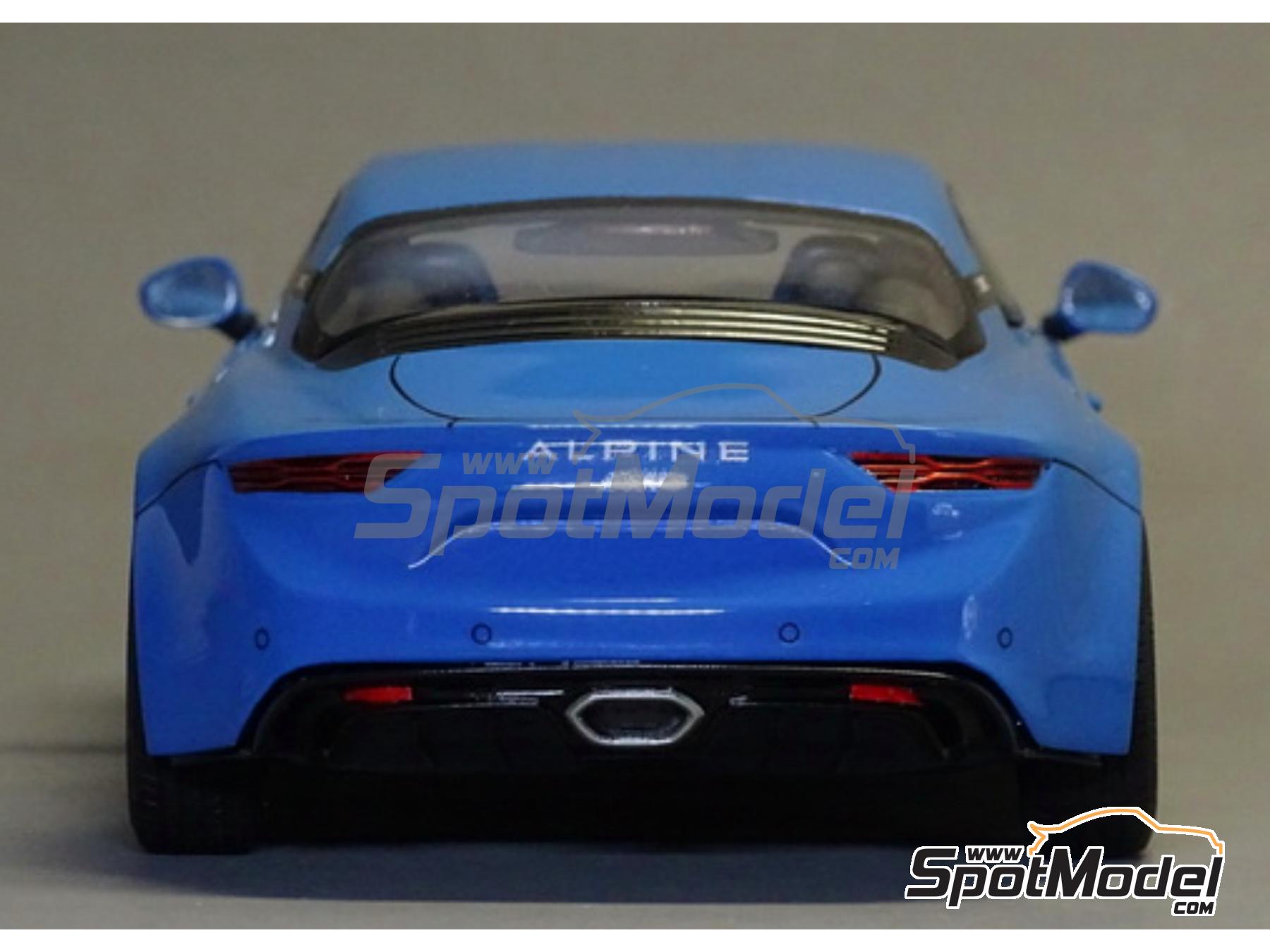 Image 7: Alpine A110 -  2018 | Car scale model kit in 1/24 scale , designed by 3DVM  and  manufactured by Print Lab 3D (ref.&nbsp;PLB3-000003)