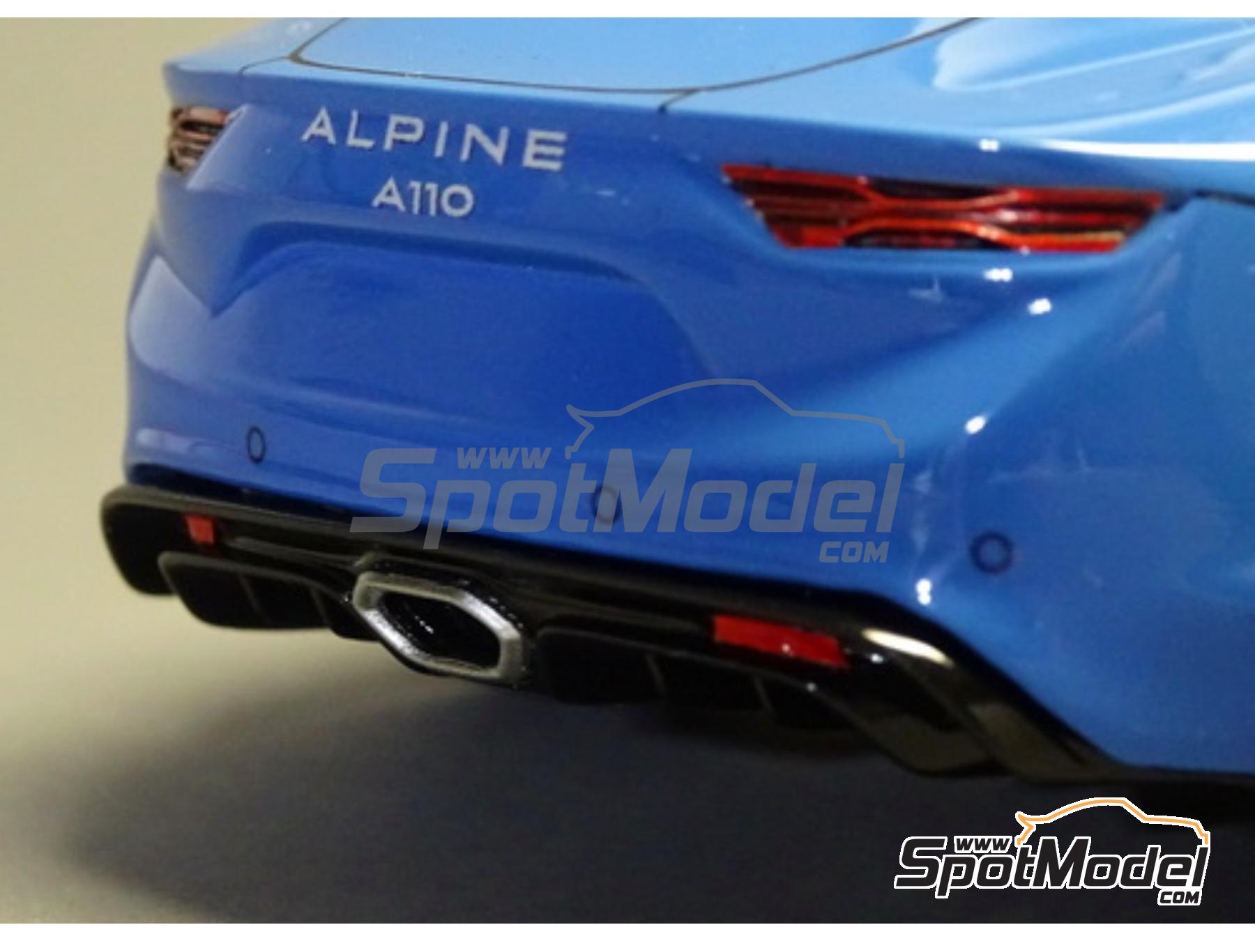 Image 8: Alpine A110 -  2018 | Car scale model kit in 1/24 scale , designed by 3DVM  and  manufactured by Print Lab 3D (ref.&nbsp;PLB3-000003)
