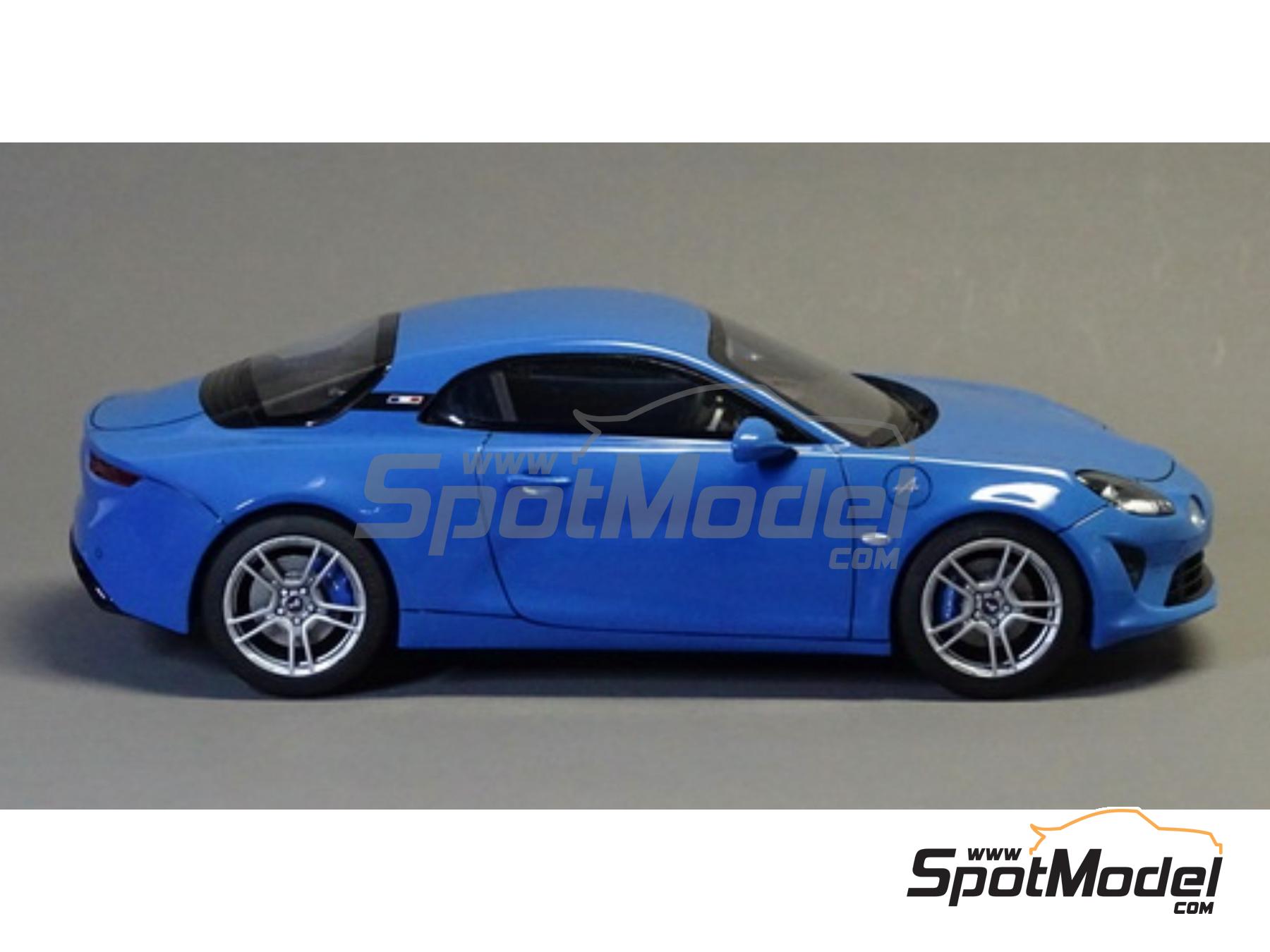 Image 9: Alpine A110 -  2018 | Car scale model kit in 1/24 scale , designed by 3DVM  and  manufactured by Print Lab 3D (ref.&nbsp;PLB3-000003)