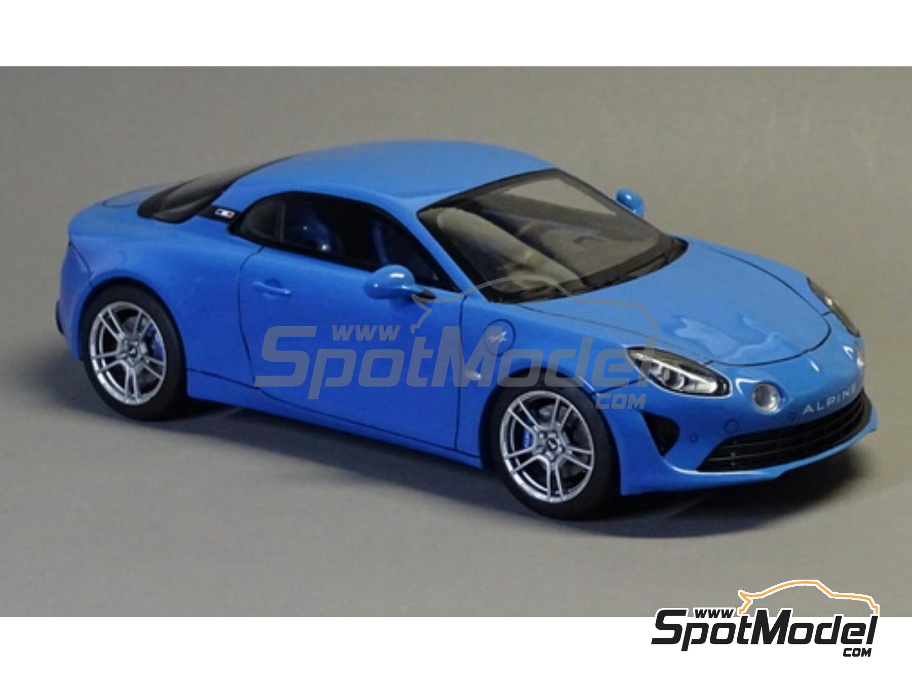 Image 10: Alpine A110 -  2018 | Car scale model kit in 1/24 scale , designed by 3DVM  and  manufactured by Print Lab 3D (ref.&nbsp;PLB3-000003)