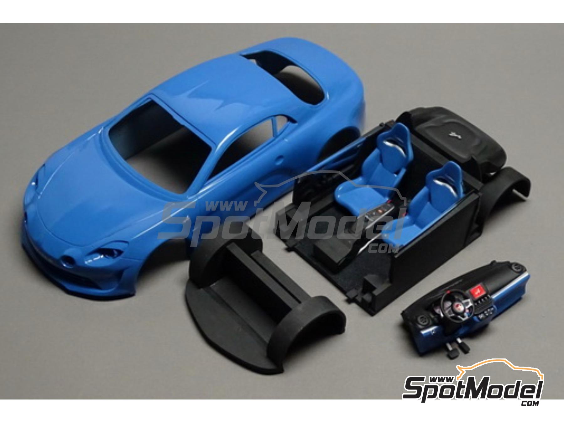 Image 16: Alpine A110 -  2018 | Car scale model kit in 1/24 scale , designed by 3DVM  and  manufactured by Print Lab 3D (ref.&nbsp;PLB3-000003)