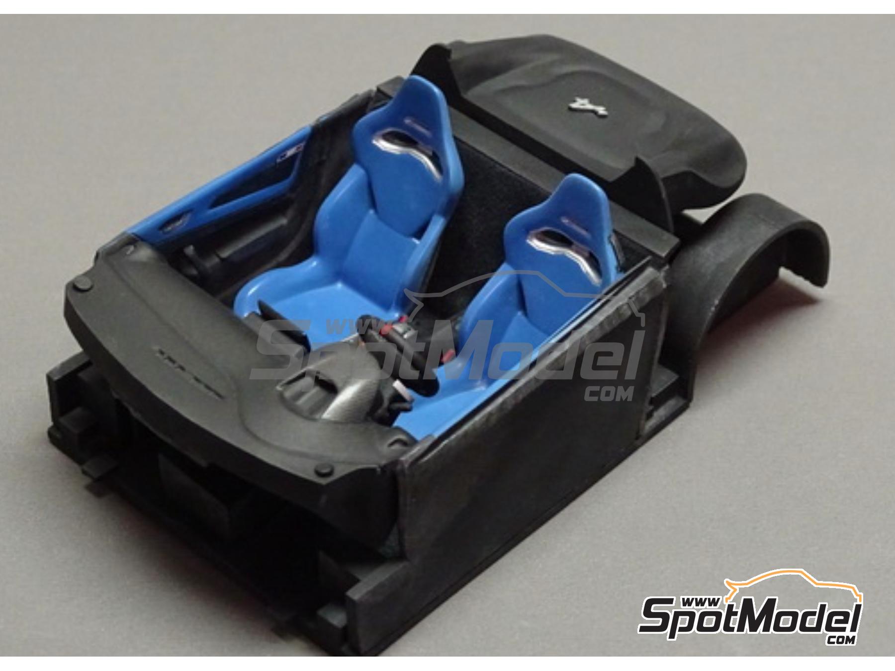 Image 17: Alpine A110 -  2018 | Car scale model kit in 1/24 scale , designed by 3DVM  and  manufactured by Print Lab 3D (ref.&nbsp;PLB3-000003)